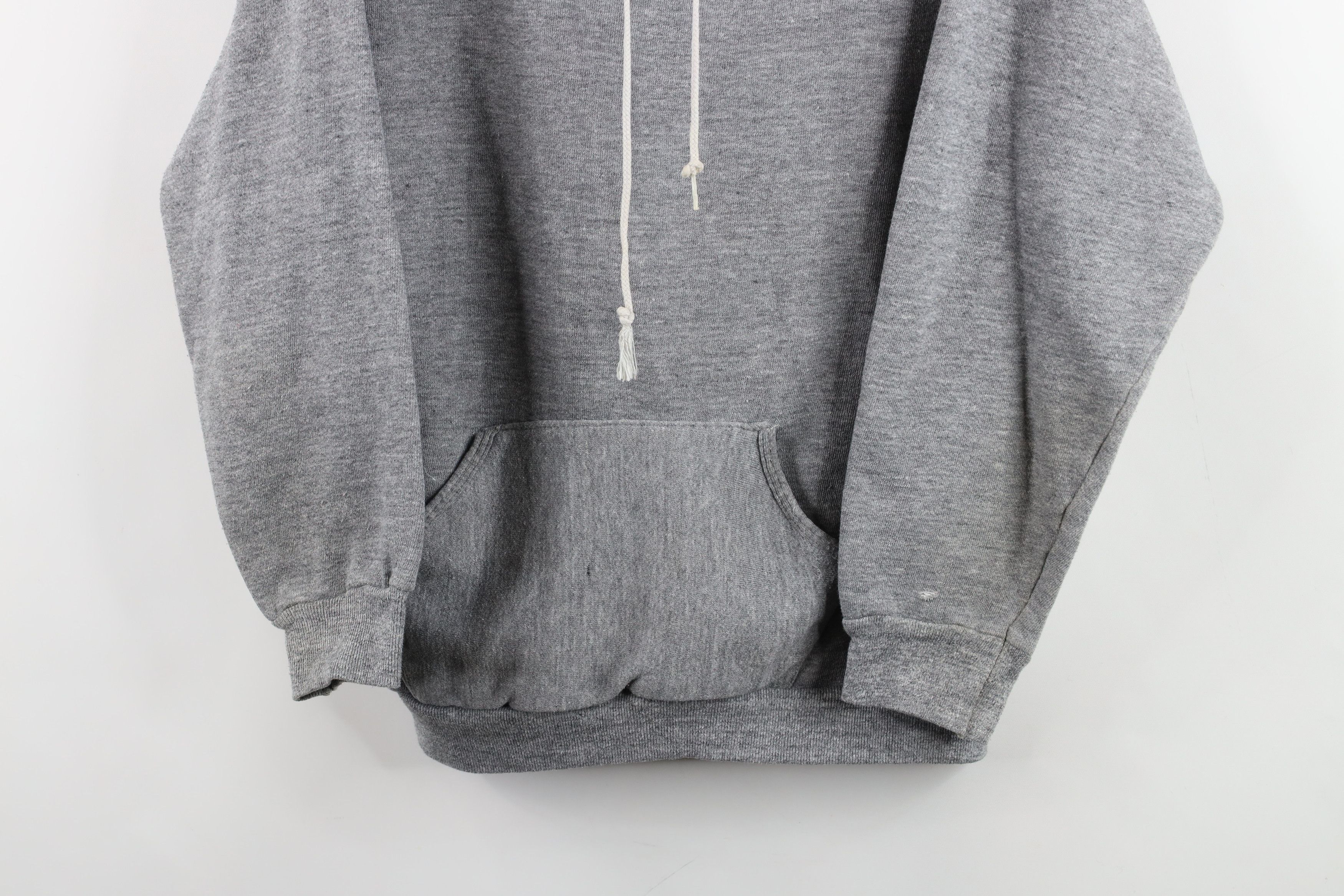 Russell Athletic × Vintage Vintage 70s Russell Athletic Hoodie Sweatshirt Gray USA Size US M / EU 48-50 / 2 - 3 Thumbnail