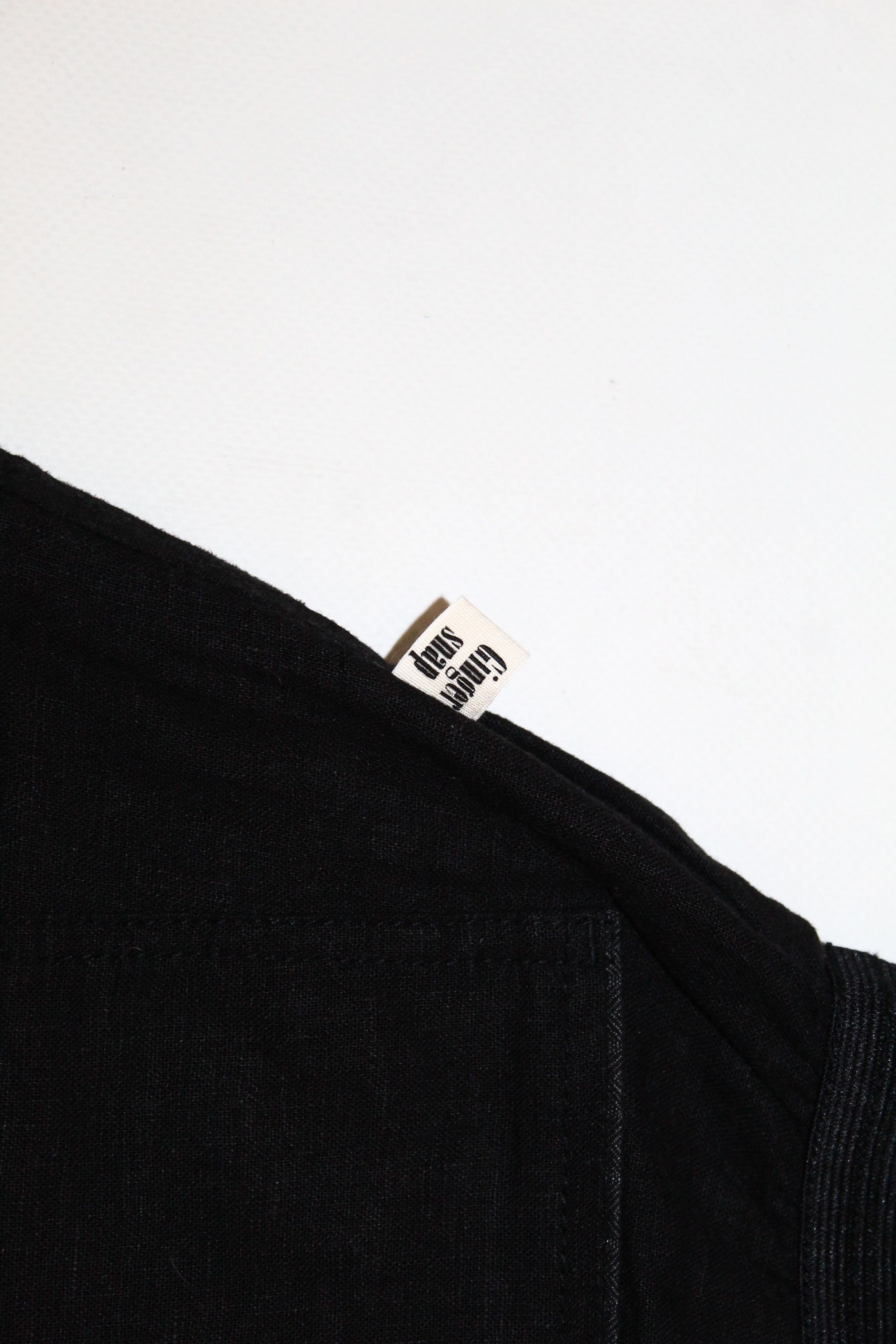 Japanese Brand Gingersnap Bali 100% Linen Elastic Waist Drop Crotch Pant Size US 32 / EU 48 - 10 Thumbnail