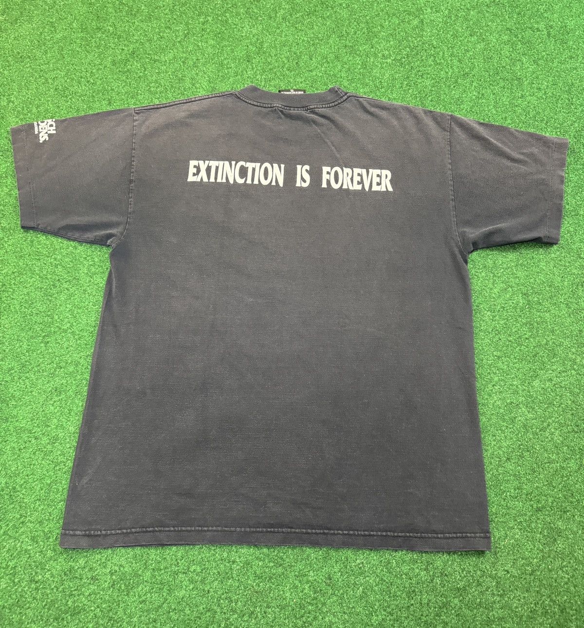 Other Vtg 90s Siberian Tiger AOP RARE Extinction Forever T Shirt Size US XL / EU 56 / 4 - 6 Thumbnail