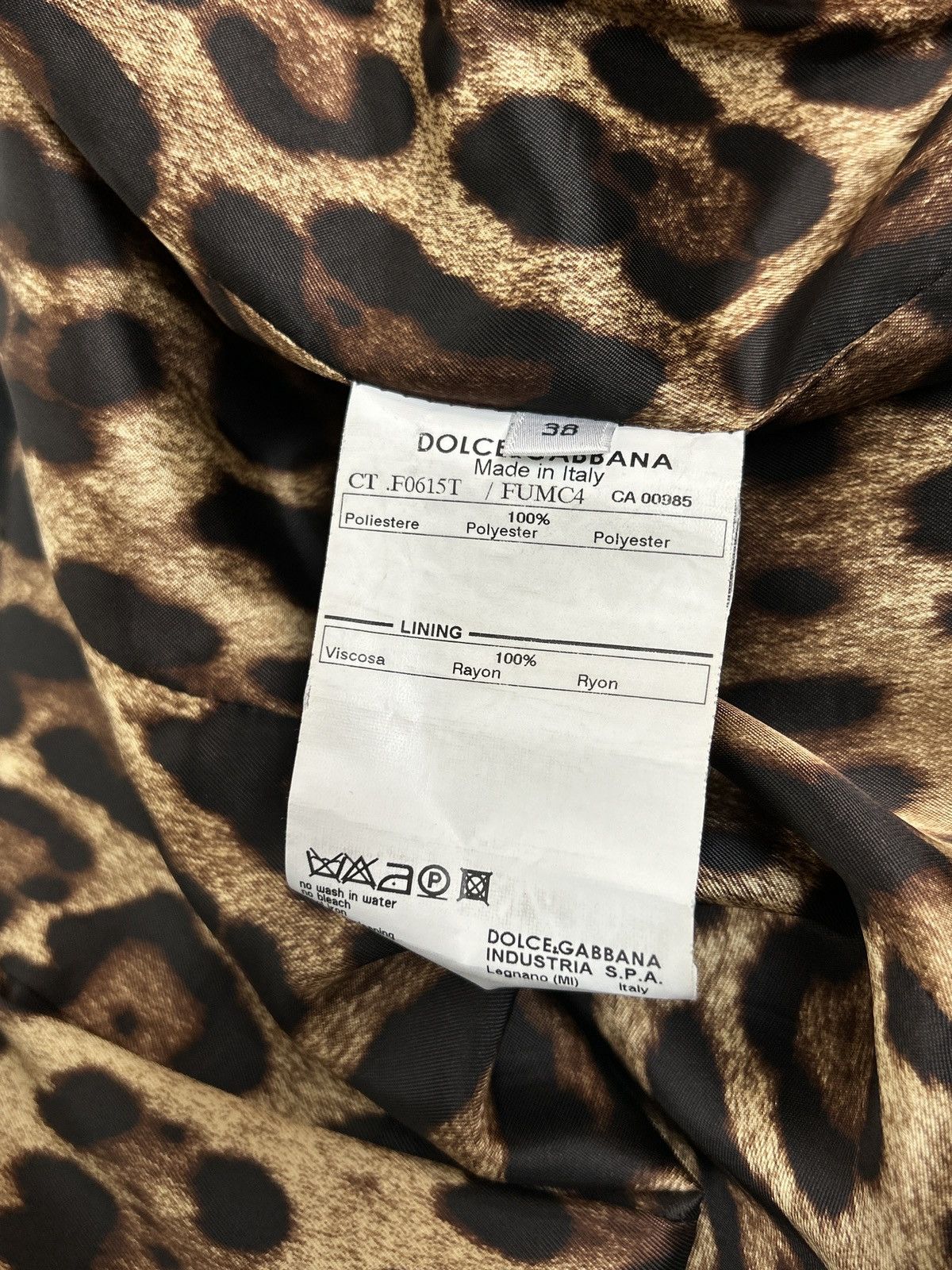 Dolce & Gabbana Dolce & Gabbana Polyester Nylon Trench Coat Size 38 Size XS / US 0-2 / IT 36-38 - 12 Thumbnail
