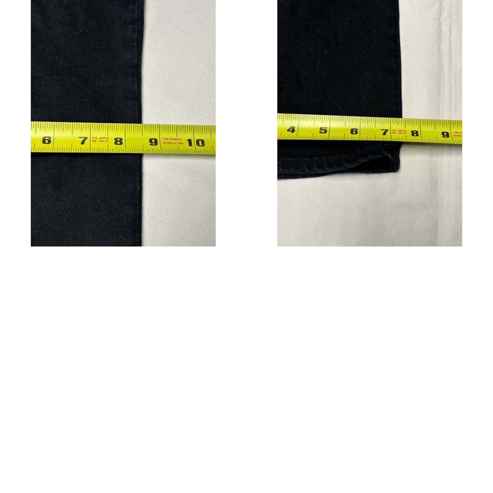 Levi's VINTAGE Levi Strauss Premium Lot 541 Jeans Men 32x30 Black Denim Straight Rise Mid 514 Logo Button Zip Pockets Stretch Regular 5-Pocket Size US 32 / EU 48 - 10 Thumbnail