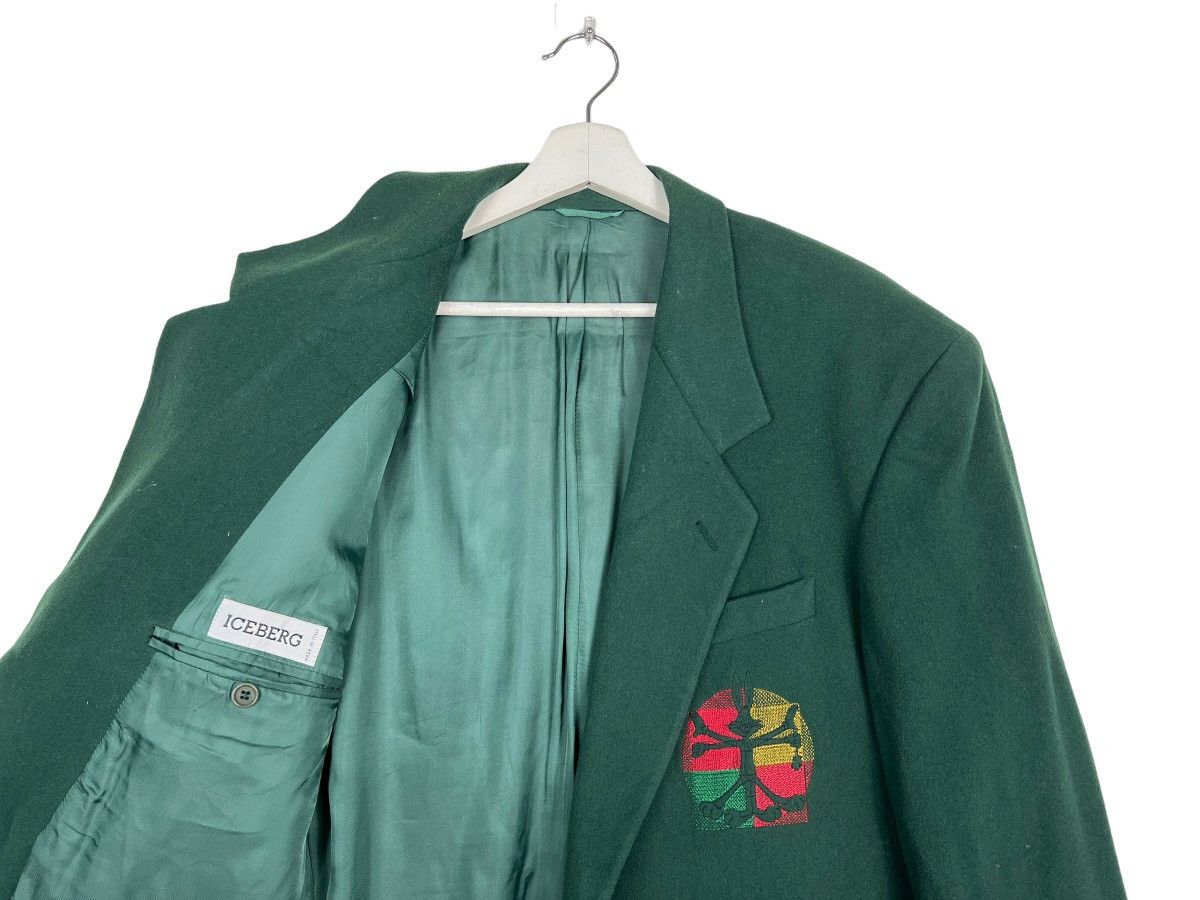 Iceberg 🔥 ICEBERG WOOL BLAZER JACKET MADE IN ITALY Size US L / EU 52-54 / 3 - 10 Thumbnail