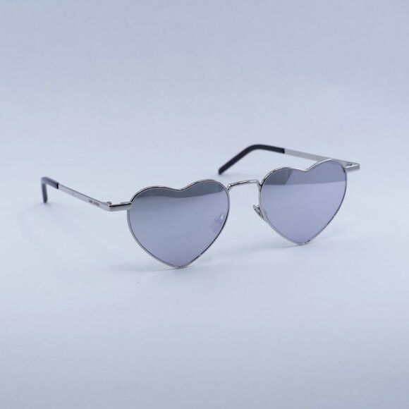Saint Laurent Paris 🕶️ New Saint Laurent SL301 Lou Lou 003 Sunglasses - Silver Size ONE SIZE - 7 Thumbnail