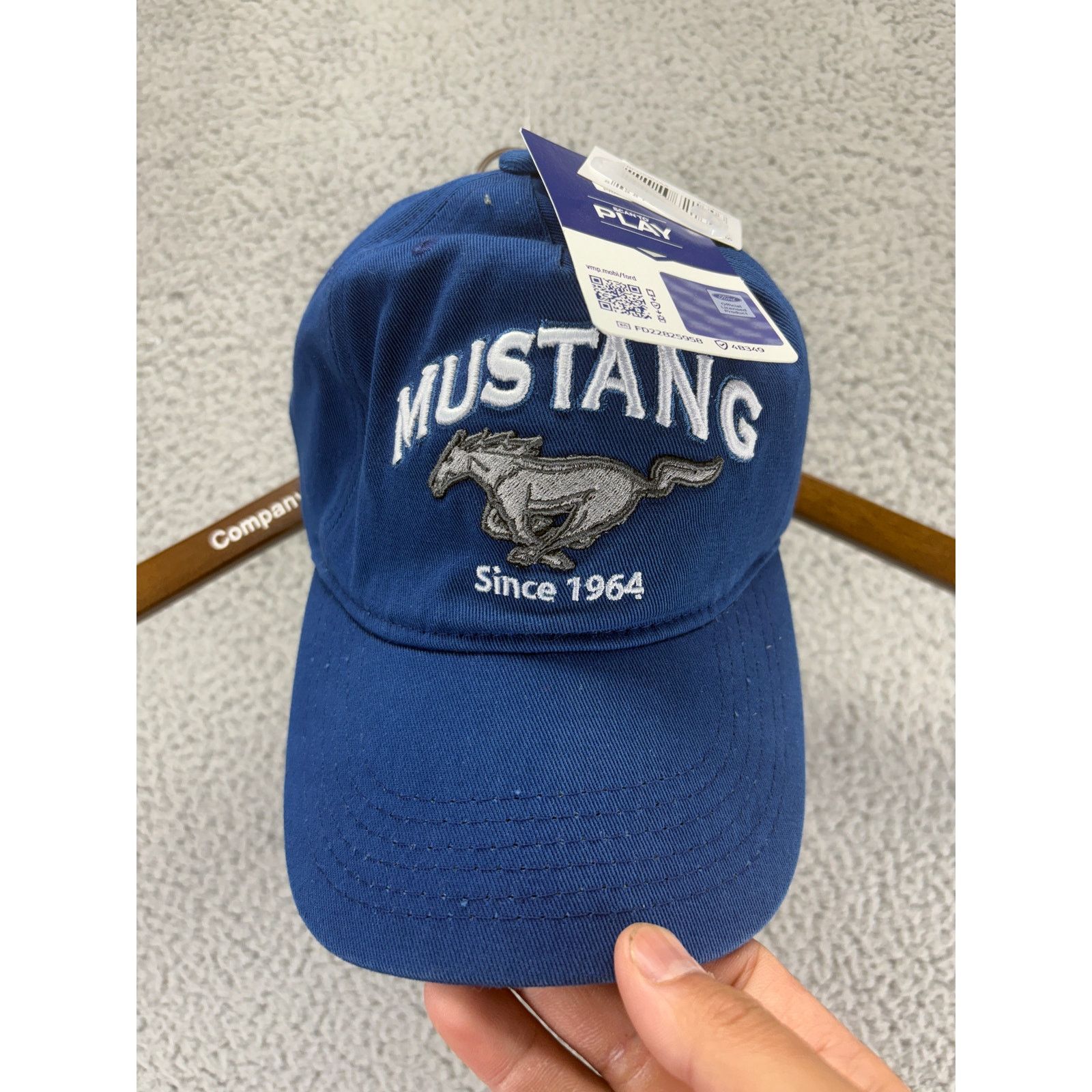 Ford Ford Mustang Baseball Snapback Hat Unisex Mens Adjustable Size ONE SIZE - 1 Thumbnail