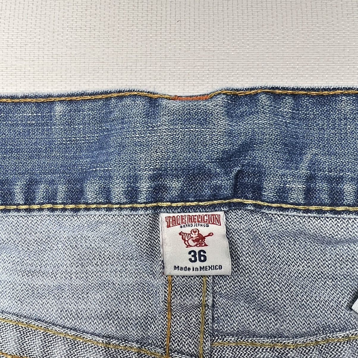 True Religion True Religion Jeans Blue Straight Flap Denim Ricky Washed Size US 36 / EU 52 - 9 Thumbnail