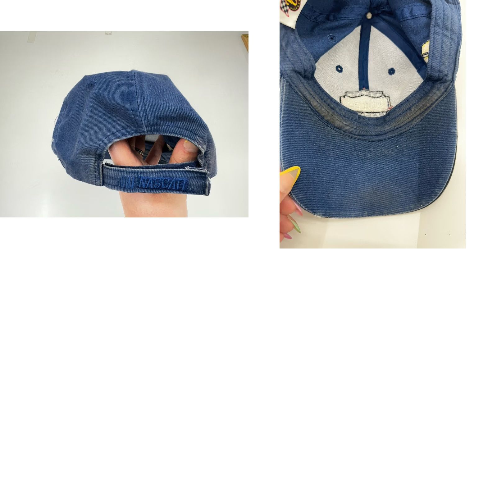 NASCAR Winners Circle Nascar Lowes Team Racing #48 Jimmie Johnson Hat Adult Blue Adjustable Size ONE SIZE - 8 Thumbnail