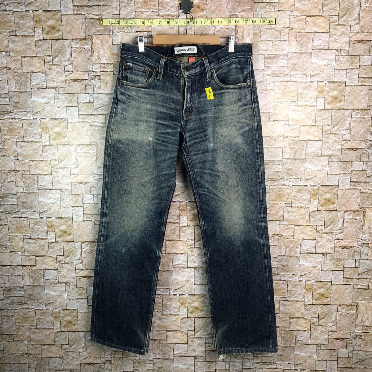 Levi's 502 Classic Levis Blue Jeans denim Pants #7568 Size US 31 - 1 Thumbnail