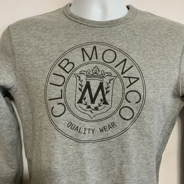 Club monaco store vintage logo sweatshirt