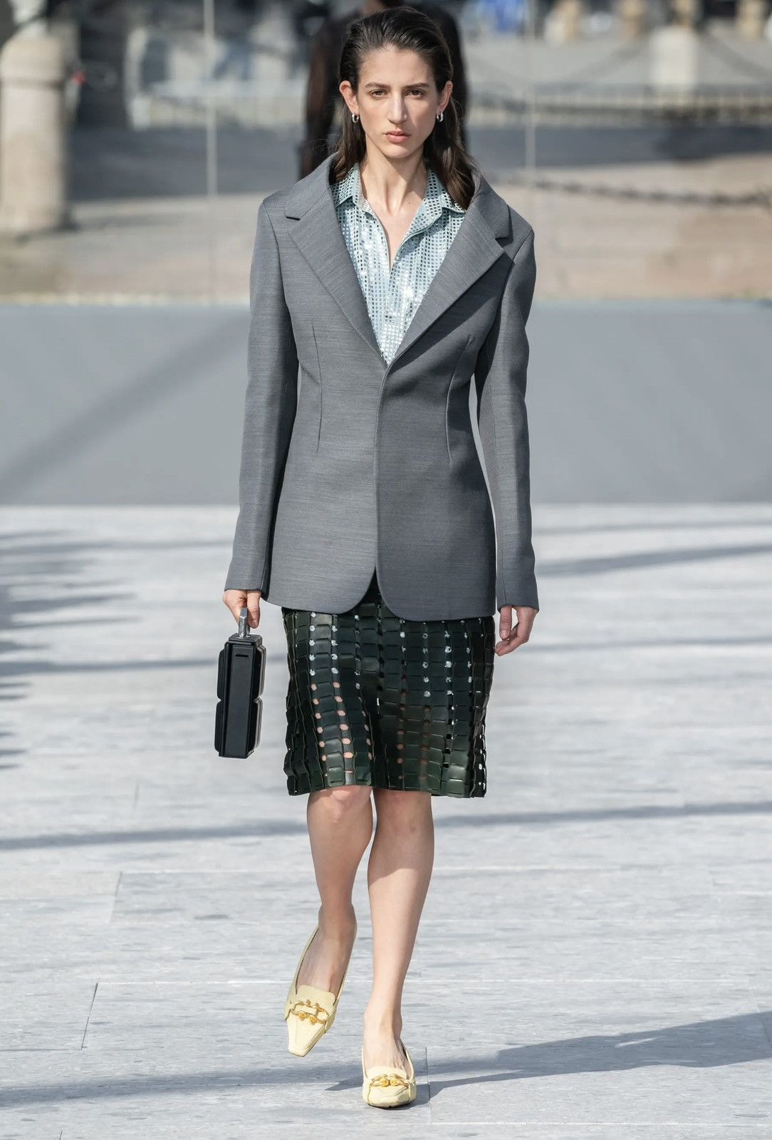 Bottega Veneta Dry Wool Blazer (runway piece) Size M / US 6-8 / IT 42-44 - 1 Thumbnail
