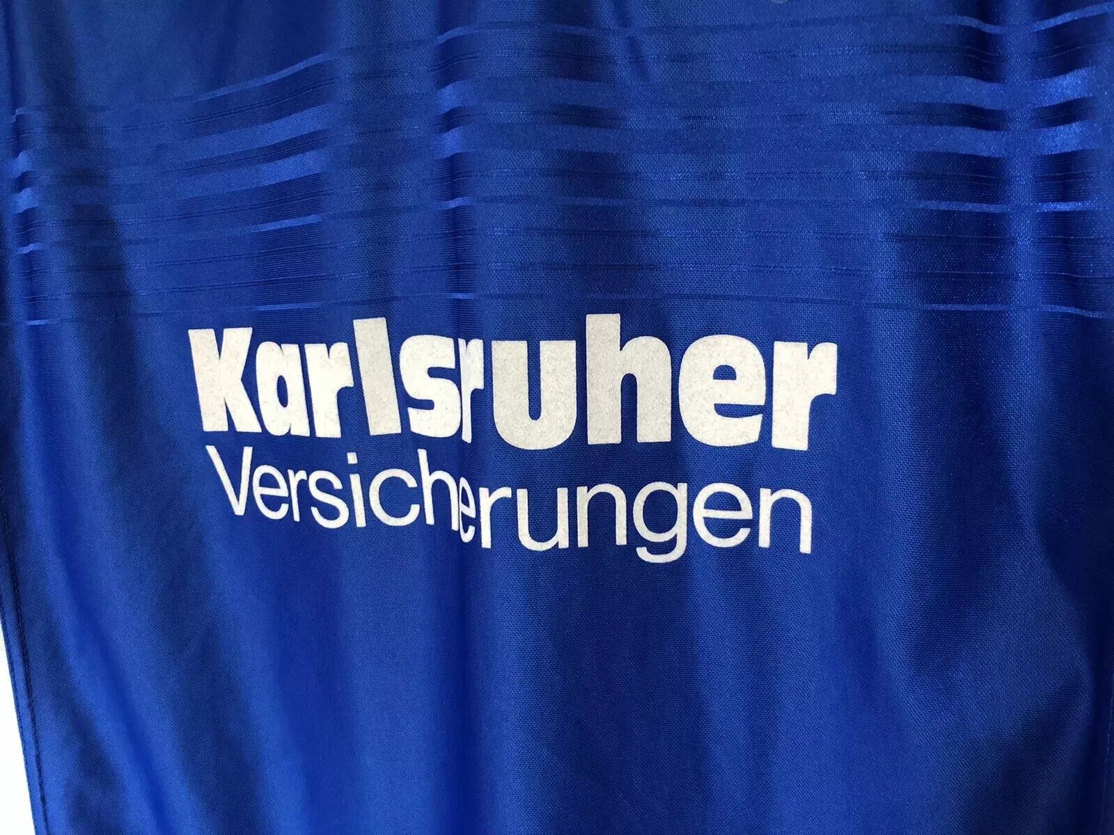 Vintage VINTAGE KARLSRUHER 2002 2004 HOME FOOTBALL JERSEY SHIRT Size US L / EU 52-54 / 3 - 5 Thumbnail