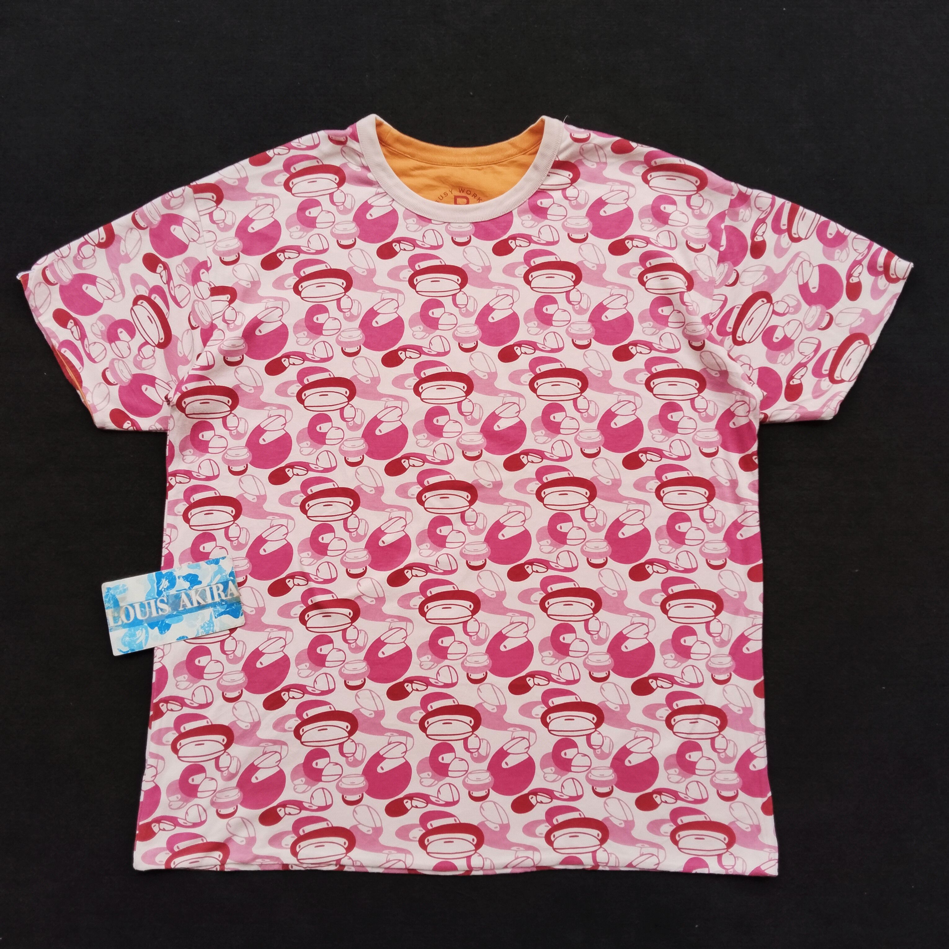 美品　BAPE® X PINK PANTHER BABY MILO TEE M BAPE x Pink Panther Baby Milo #1 Tee Black Men's - FW21 - US