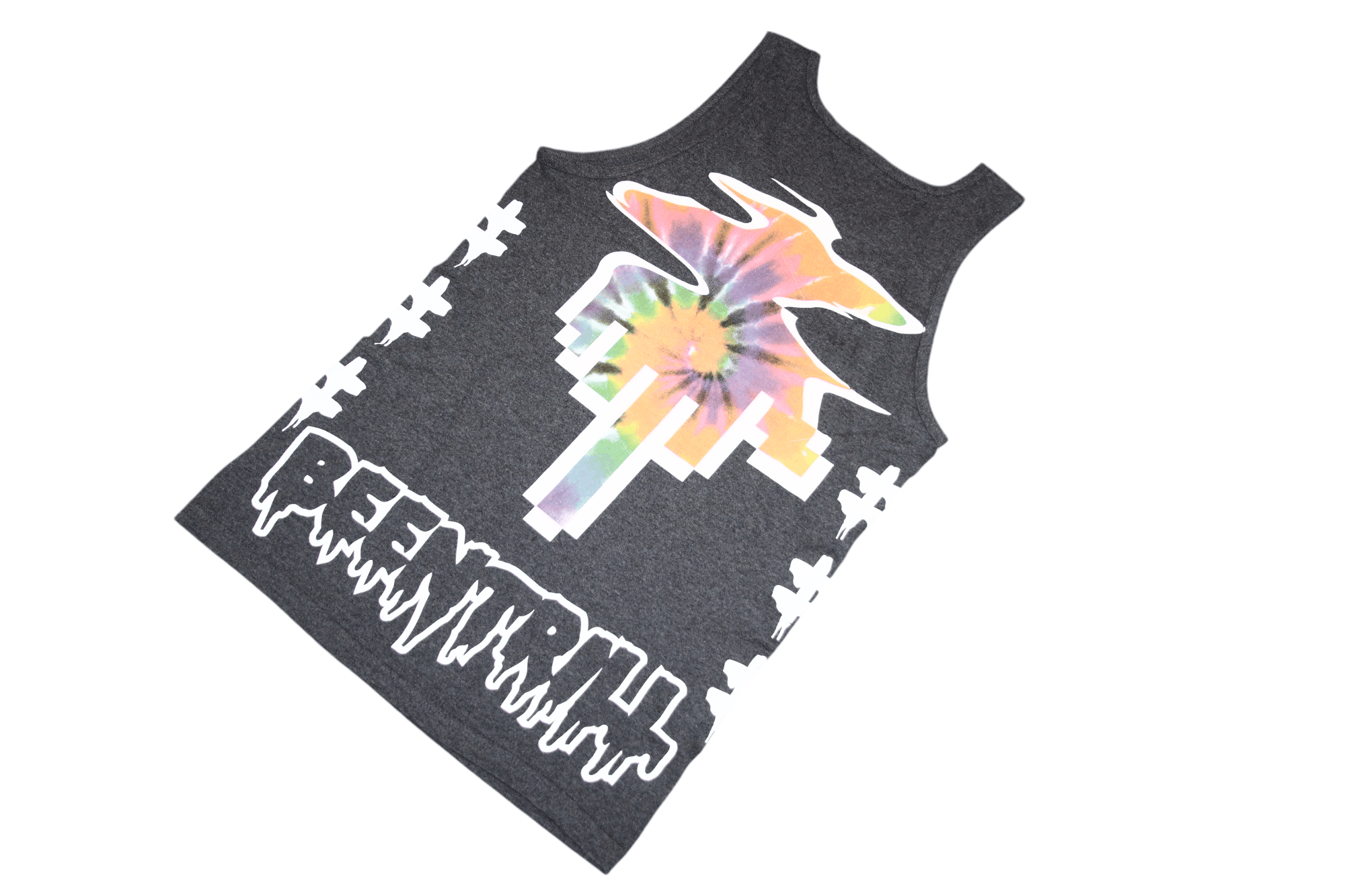 Been Trill Been Trill x Pacsun Acid Smile Print Charcoral Tank Top Size US S / EU 44-46 / 1 - 2 Thumbnail