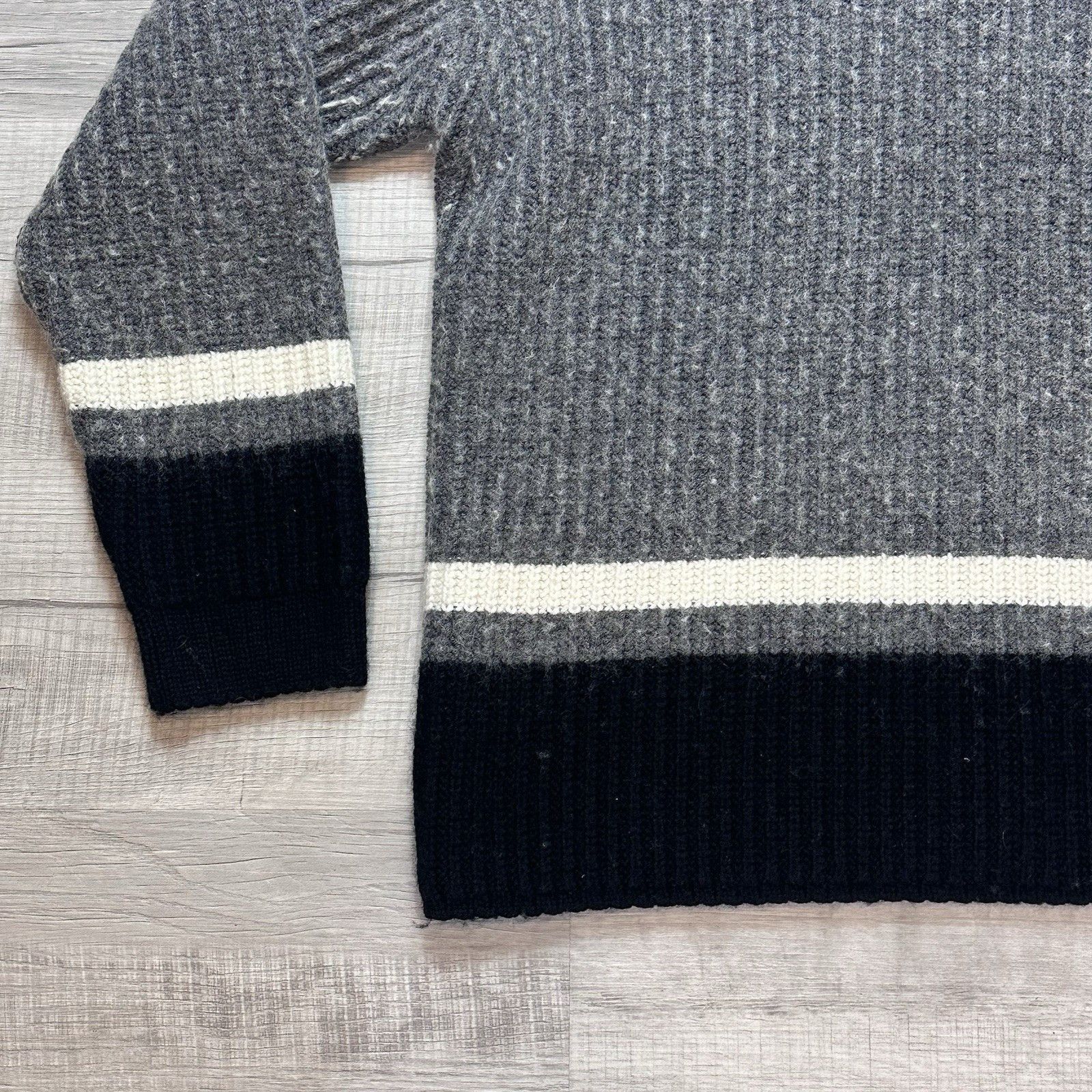 Eddie Bauer Vintage 90s Eddie Bauer EBTEK Knit Sweater Mens Medium Wool Size US M / EU 48-50 / 2 - 2 Thumbnail