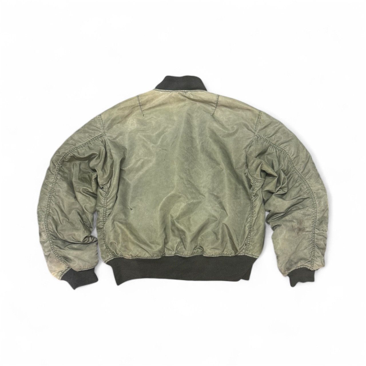 Japanese Brand Vintage MA-1 Bomber Jacket Size US L / EU 52-54 / 3 - 2 Thumbnail