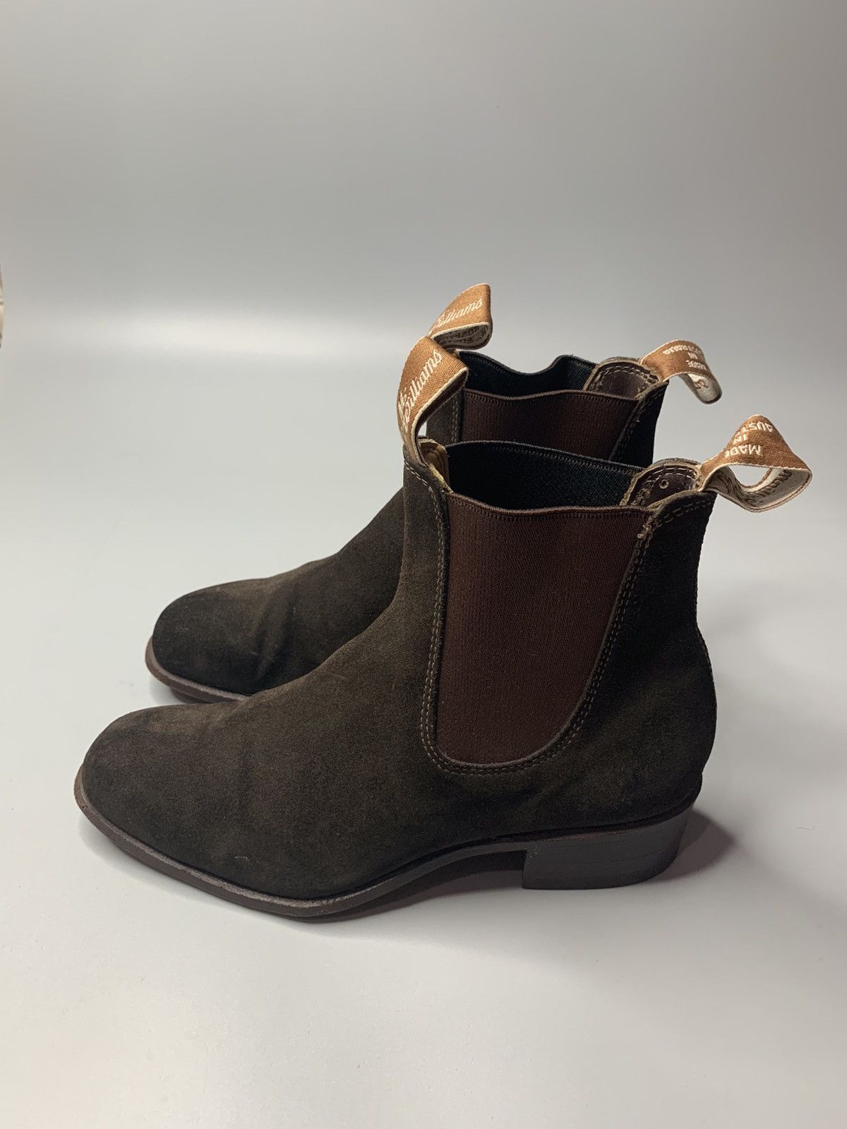 R.M. Williams R.M. Williams Suede Chelsea Boots Size US 5.5 / IT 35.5 - 5 Thumbnail