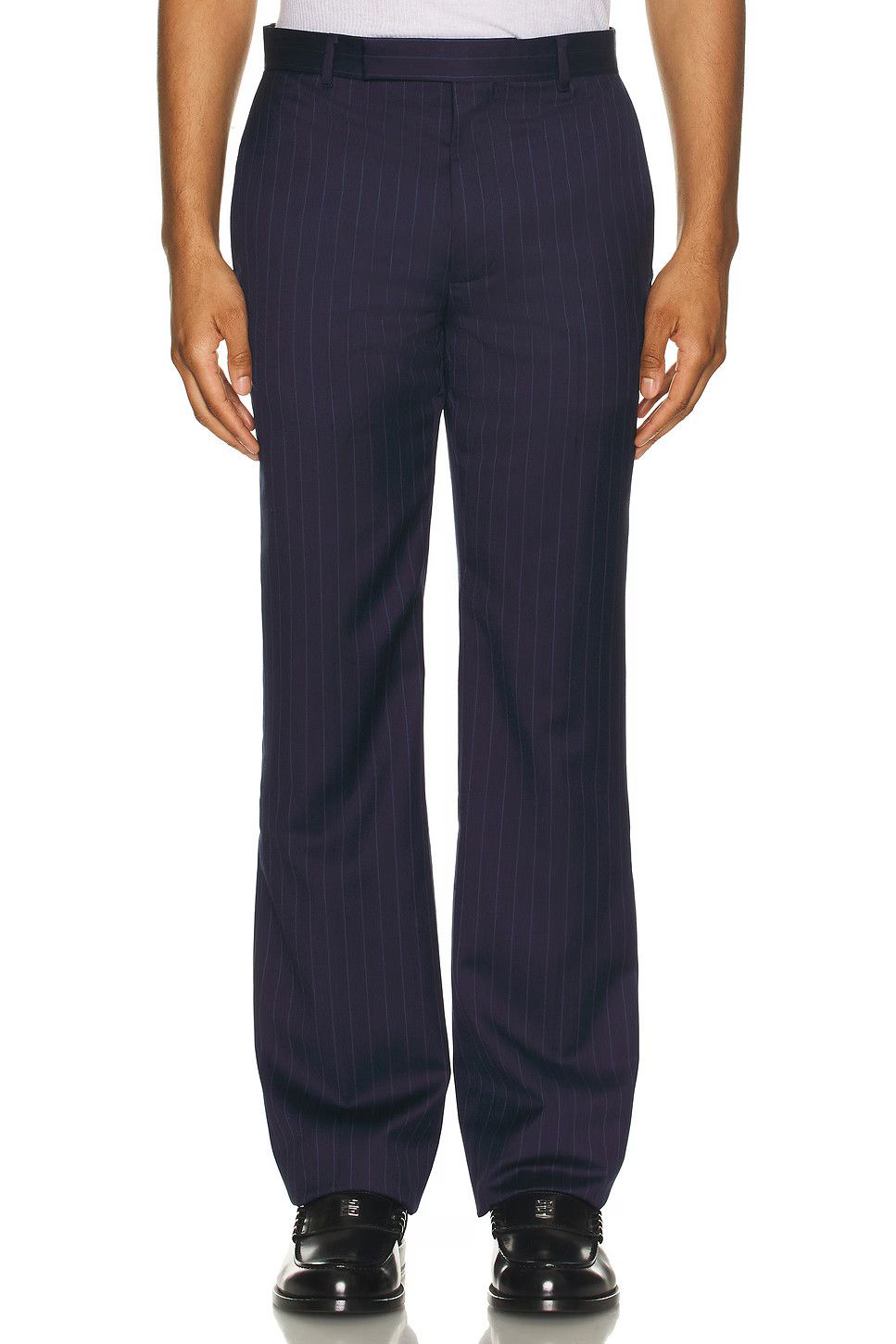 Givenchy o1n1vont0326 90's Trouser in Deep Blue Size US 32 / EU 48 - 4 Thumbnail