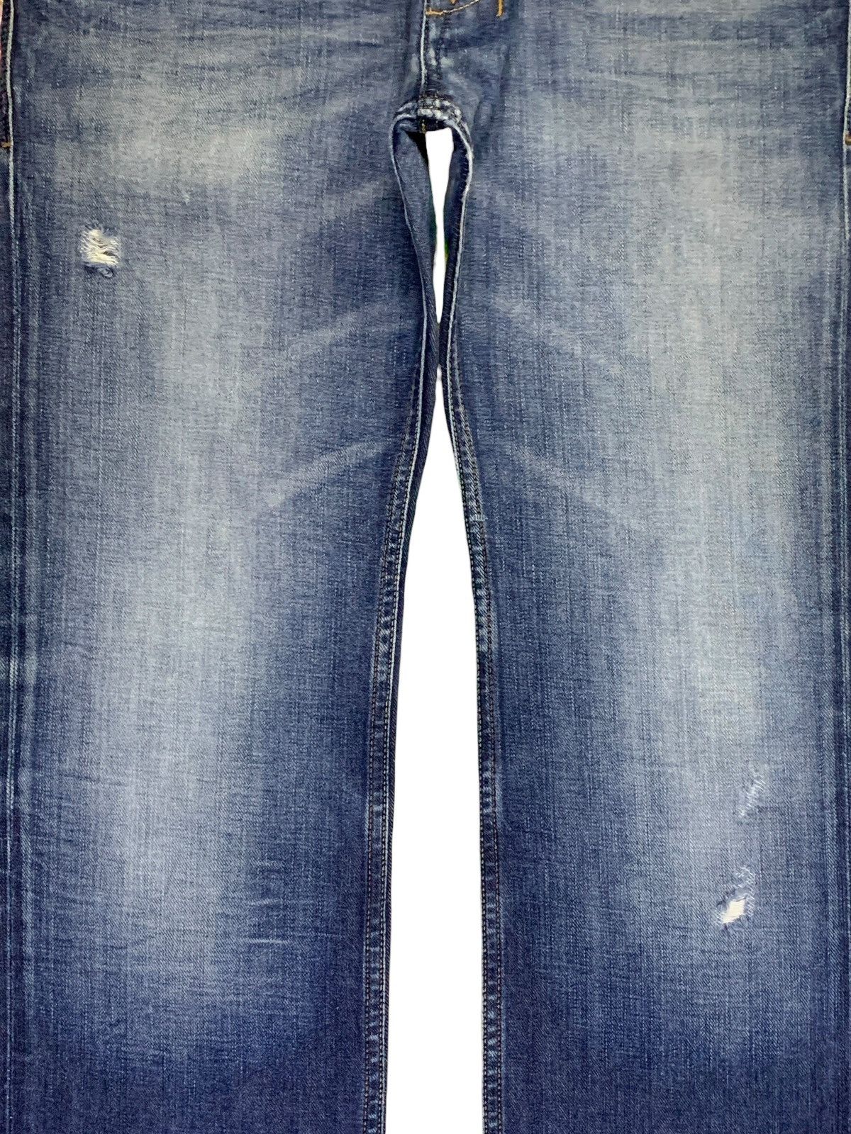 Diesel SALES🔥Vintage Diesel Faded Wash Distressed Button Fly Jeans Size US 33 - 5 Thumbnail