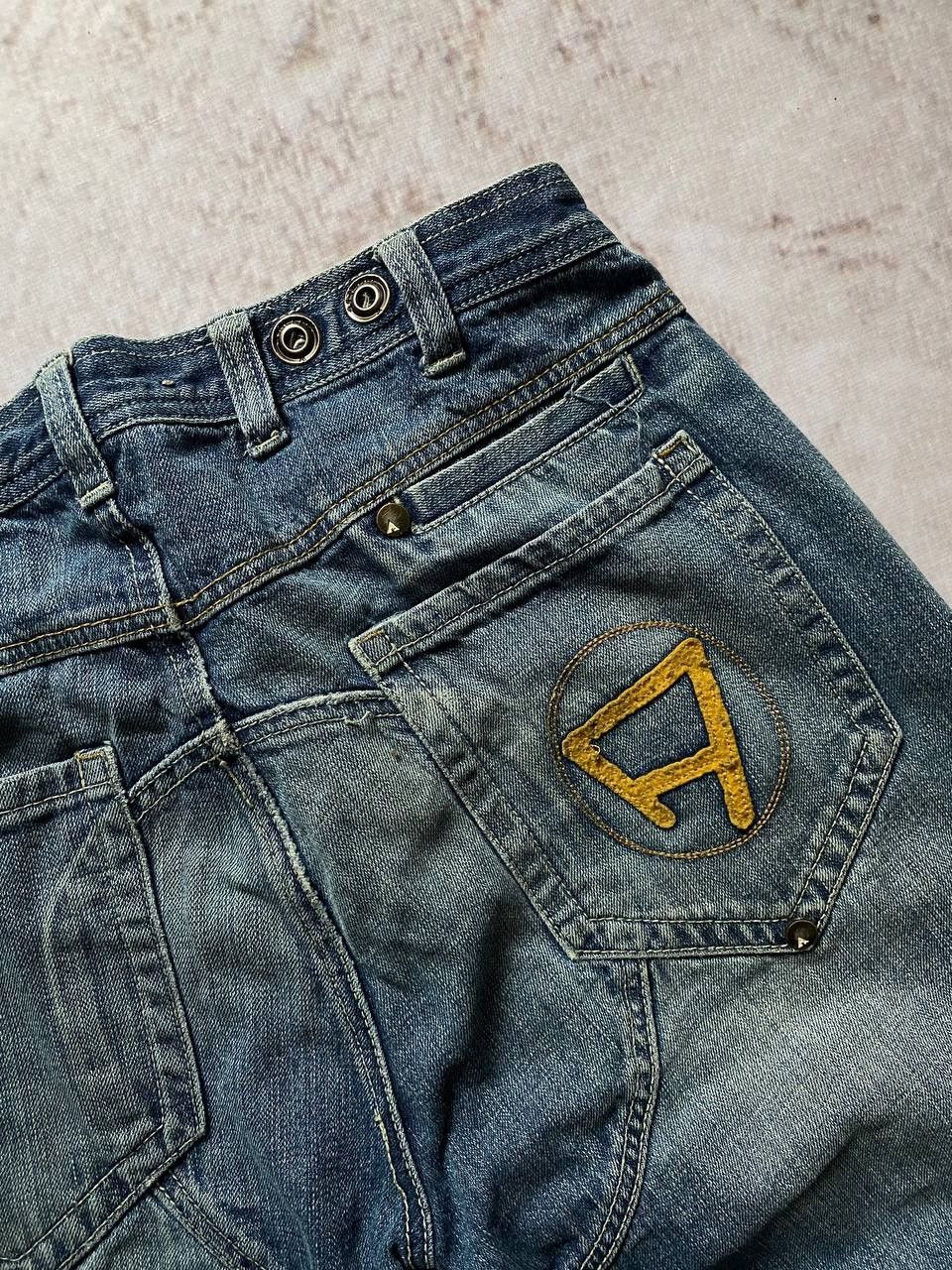 Airwalk Vintage Baggy Pants distressed Denim Jeans Y2k Hype Rare Size US 34 / EU 50 - 3 Thumbnail