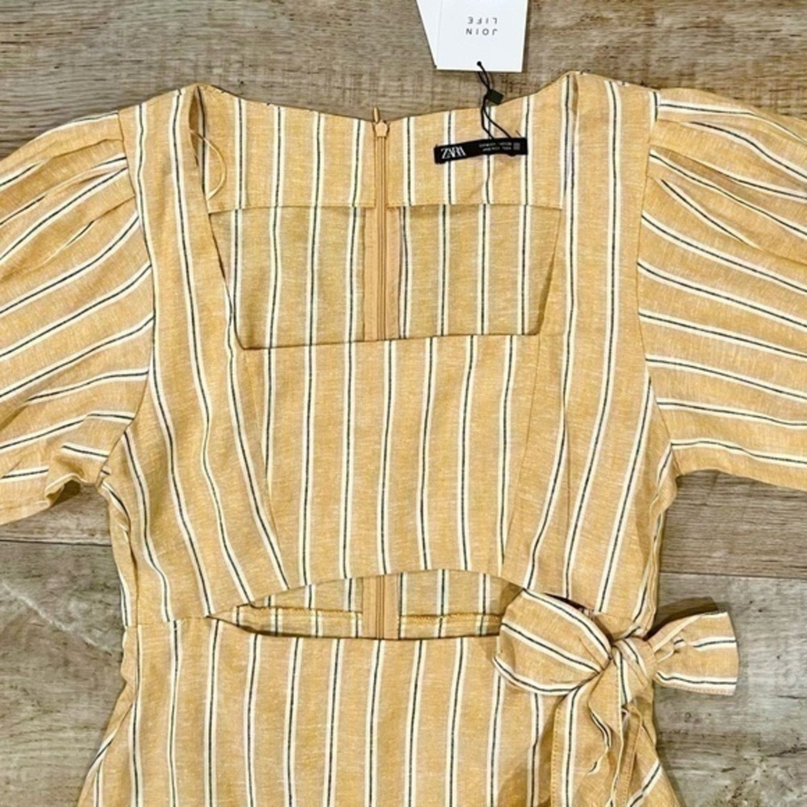 Zara ZARA Mini Dress with Opening Detail Size M / US 6-8 / IT 42-44 - 20 Thumbnail