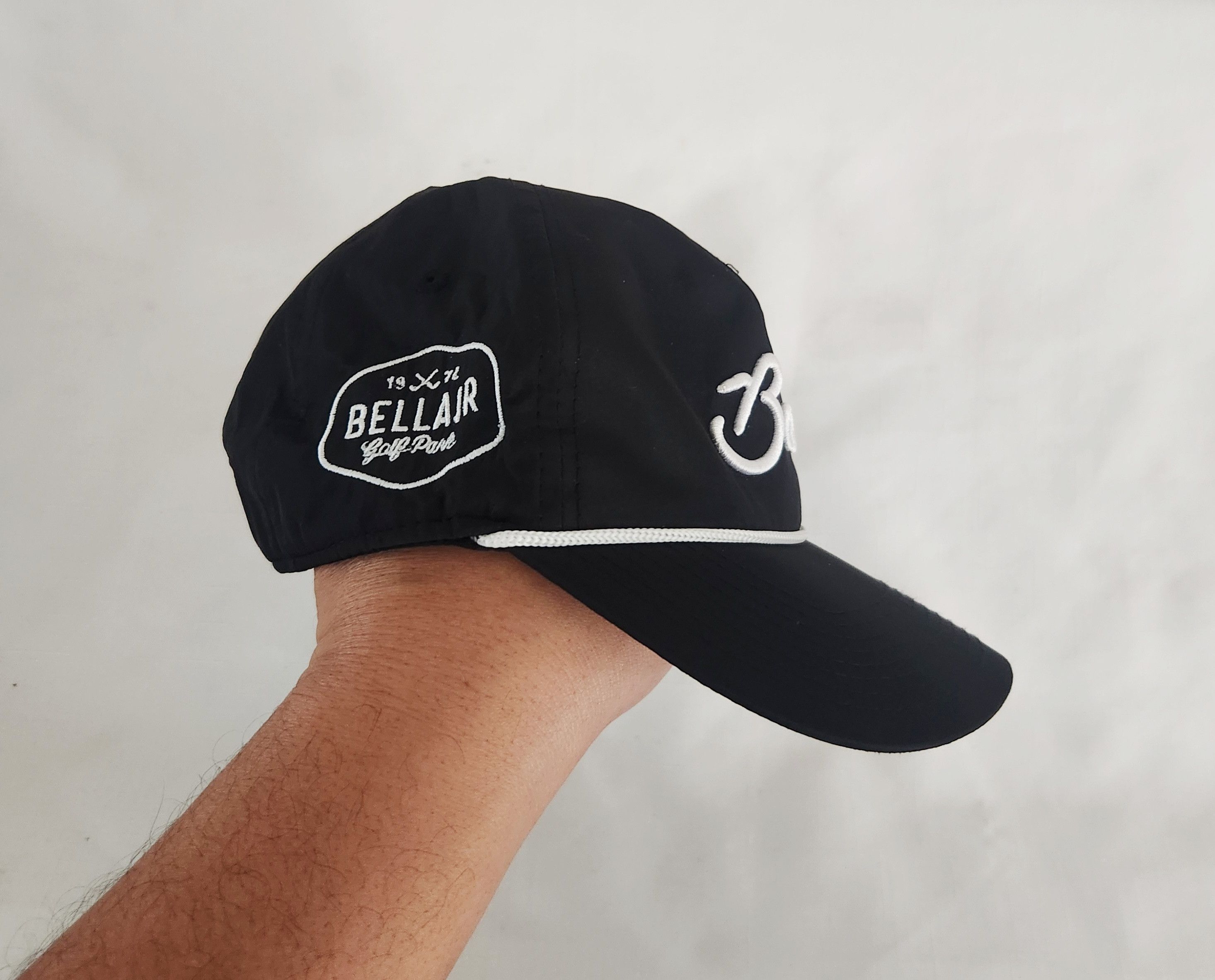 Bad Birdie Bad Birdie Mens Adult Unisex Rope Golf Hat Snapback Black Size ONE SIZE - 4 Thumbnail