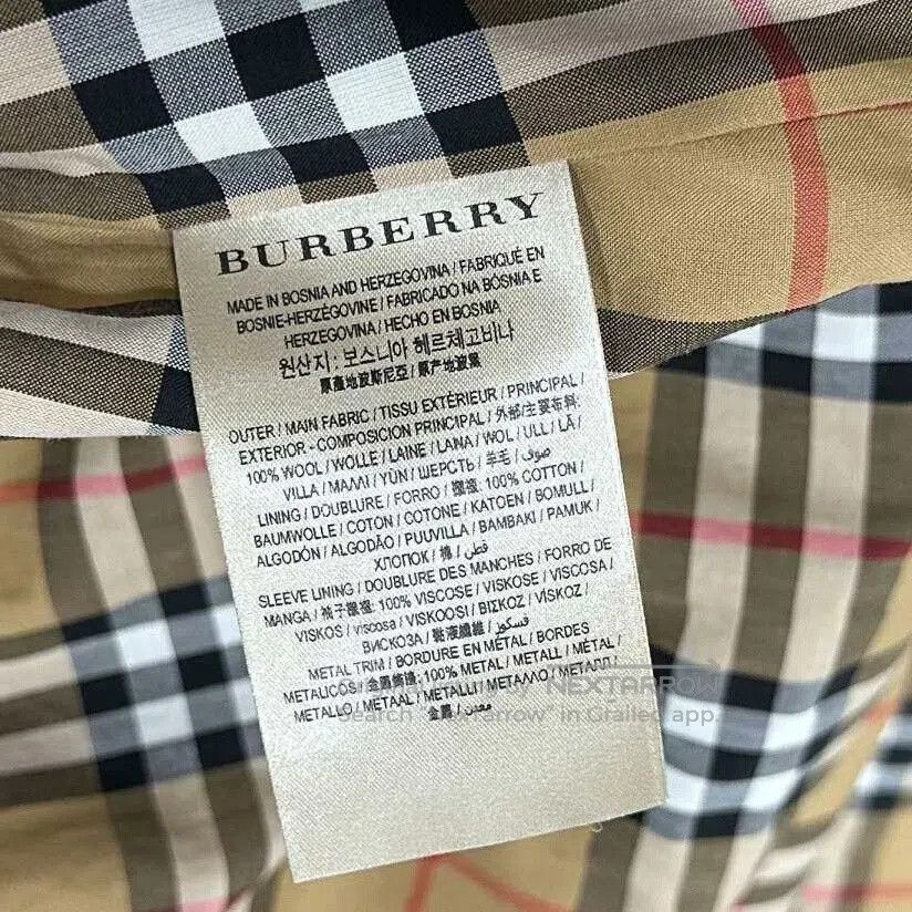 Burberry Burberry Check Long Trench Coat. Size XS / US 0-2 / IT 36-38 - 4 Thumbnail