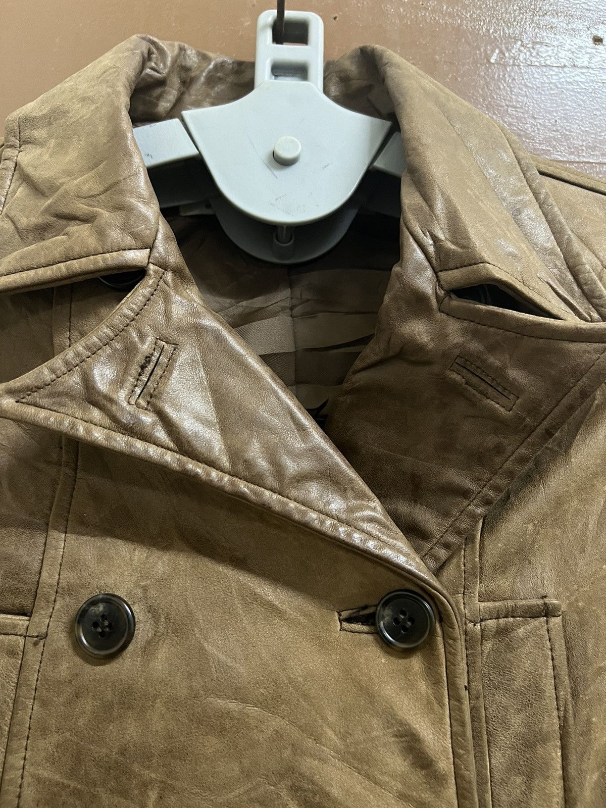 Designer MON AMI PIERLOT DESIGN CLAUSIE PIERLOT JACKET LEATHER.(GJ31) Size US S / EU 44-46 / 1 - 6 Thumbnail