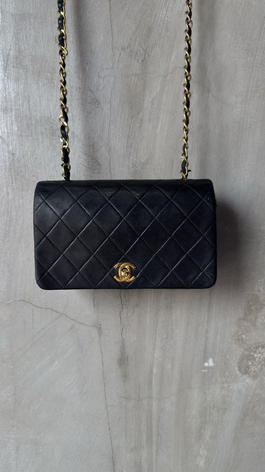 Chanel Chanel Matelasse Shoulder Bag Black Leather Size ONE SIZE - 11 Thumbnail