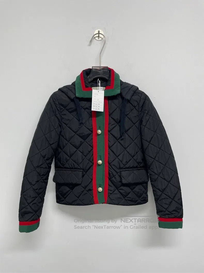 Gucci Gucci Striped red and green striped jacket Size XS / US 0-2 / IT 36-38 - 1 Thumbnail
