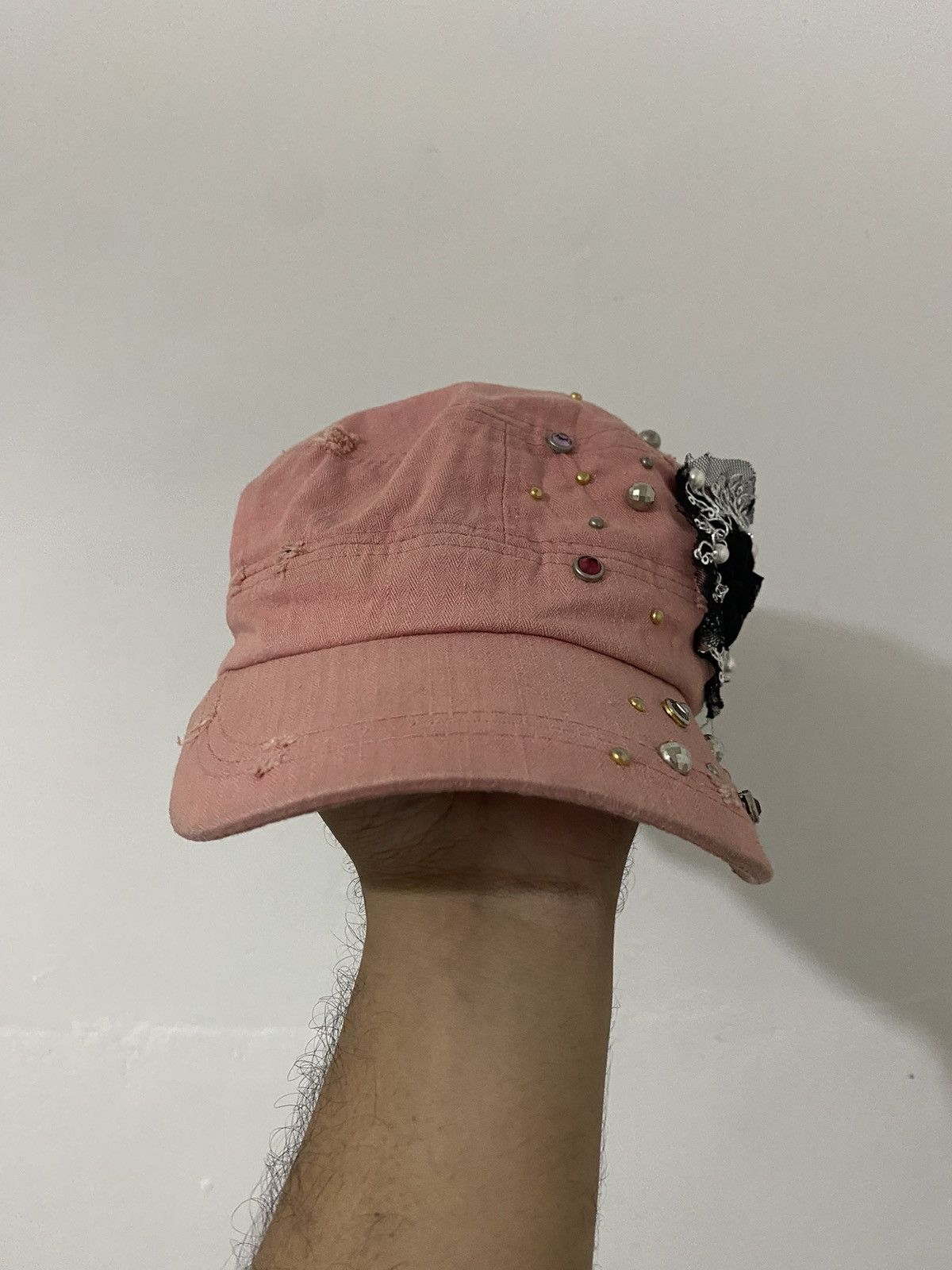 If Six Was Nine × Japanese Brand × Le Grande Bleu (L.G.B.) Japanese cadet studed and flower patch Size ONE SIZE - 1 Thumbnail