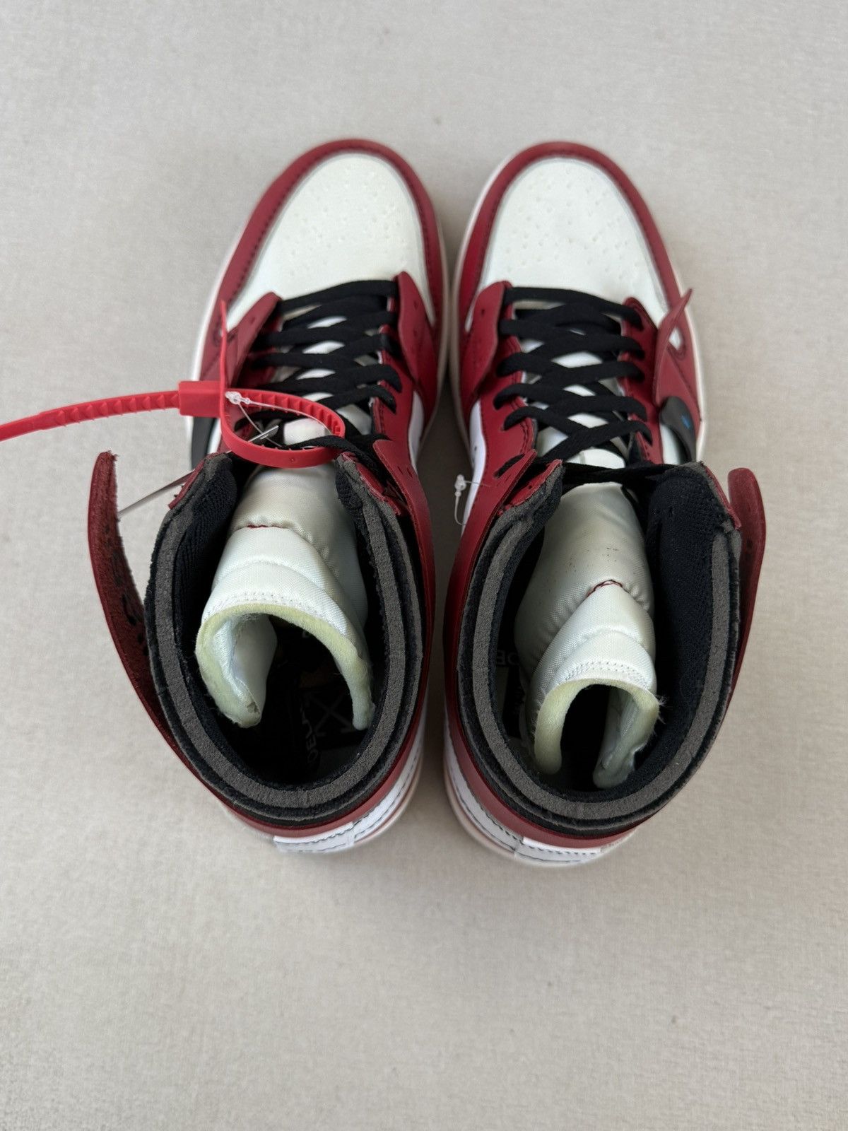 Jordan Brand × Off-White Off-White x Air Jordan 1 Chicago Size 14 Excellent Condition Size US 14 / EU 47 - 7 Thumbnail