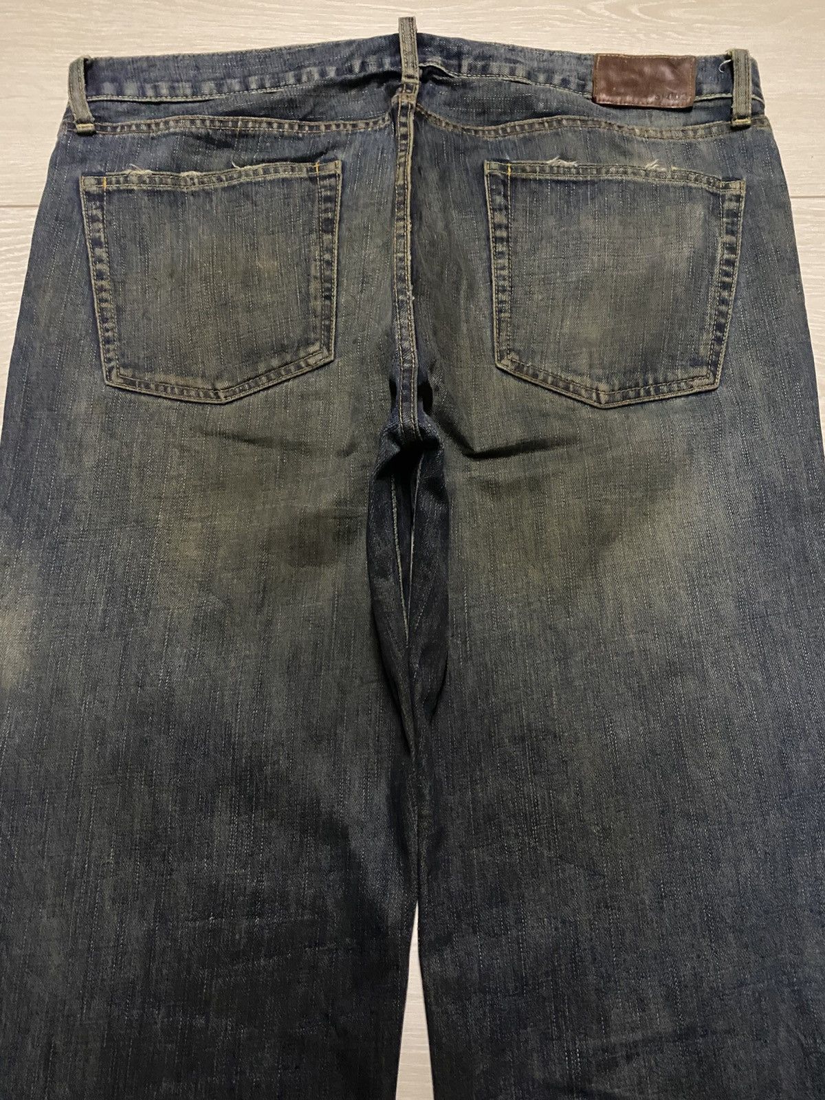 Uniqlo Vintage Japanese Brand Uniqlo S-002 Mud Wash Baggy Jeans Size US 38 / EU 54 - 4 Thumbnail