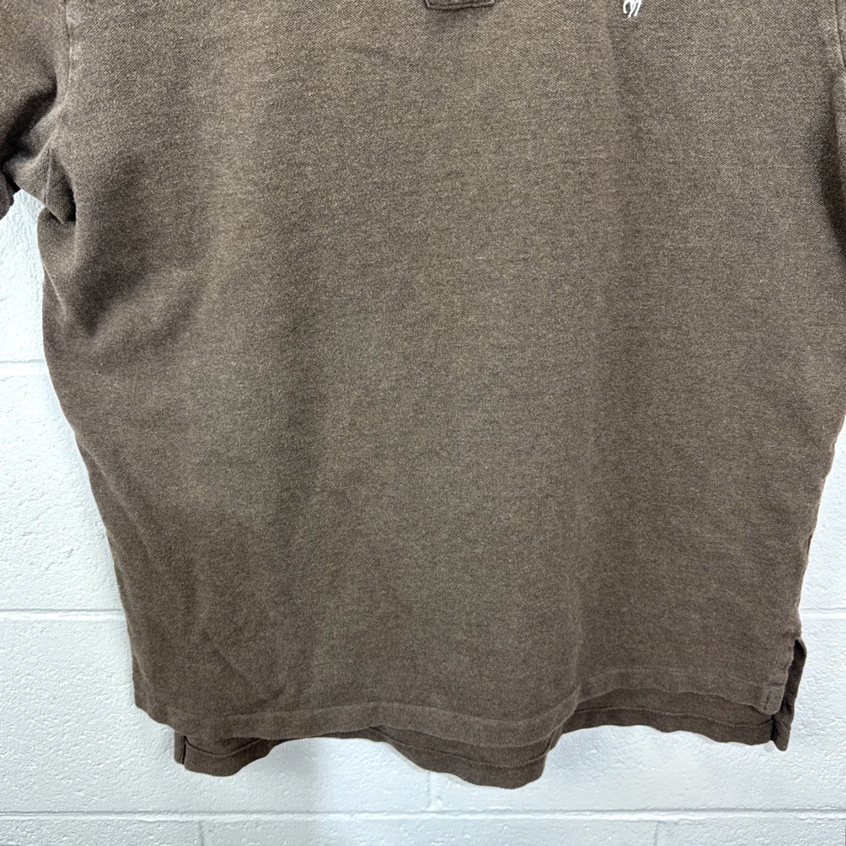 Polo Ralph Lauren VINTAGE Polo Ralph Lauren Polo Shirt Mens XL Short Sleeve Brown Cotton Casual Preppy Golf City Size US XL / EU 56 / 4 - 7 Thumbnail