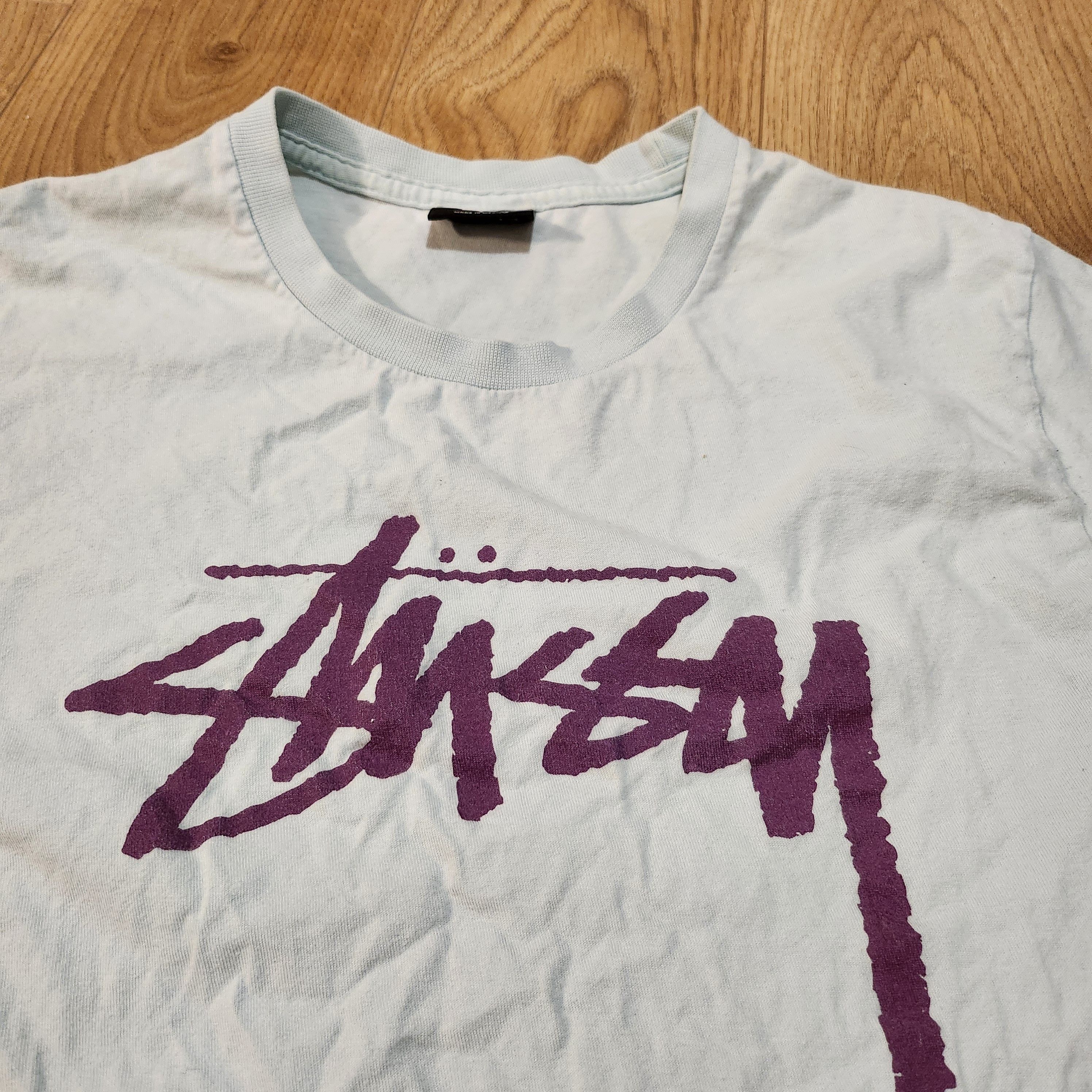 Stussy Classic Stussy Logo Tee Blue Size US S / EU 44-46 / 1 - 2 Thumbnail
