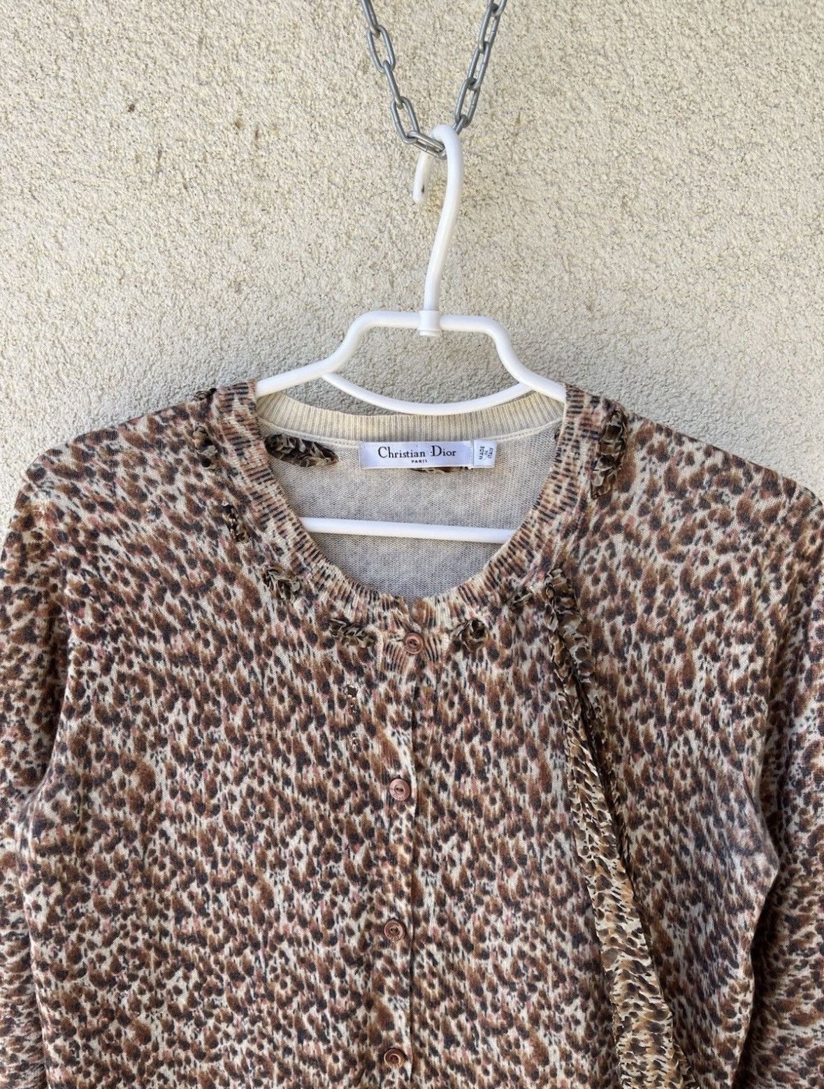 Dior Christian Dior Vintage 100% Cashmere Sweater Size 44 Size M / US 6-8 / IT 42-44 - 3 Thumbnail