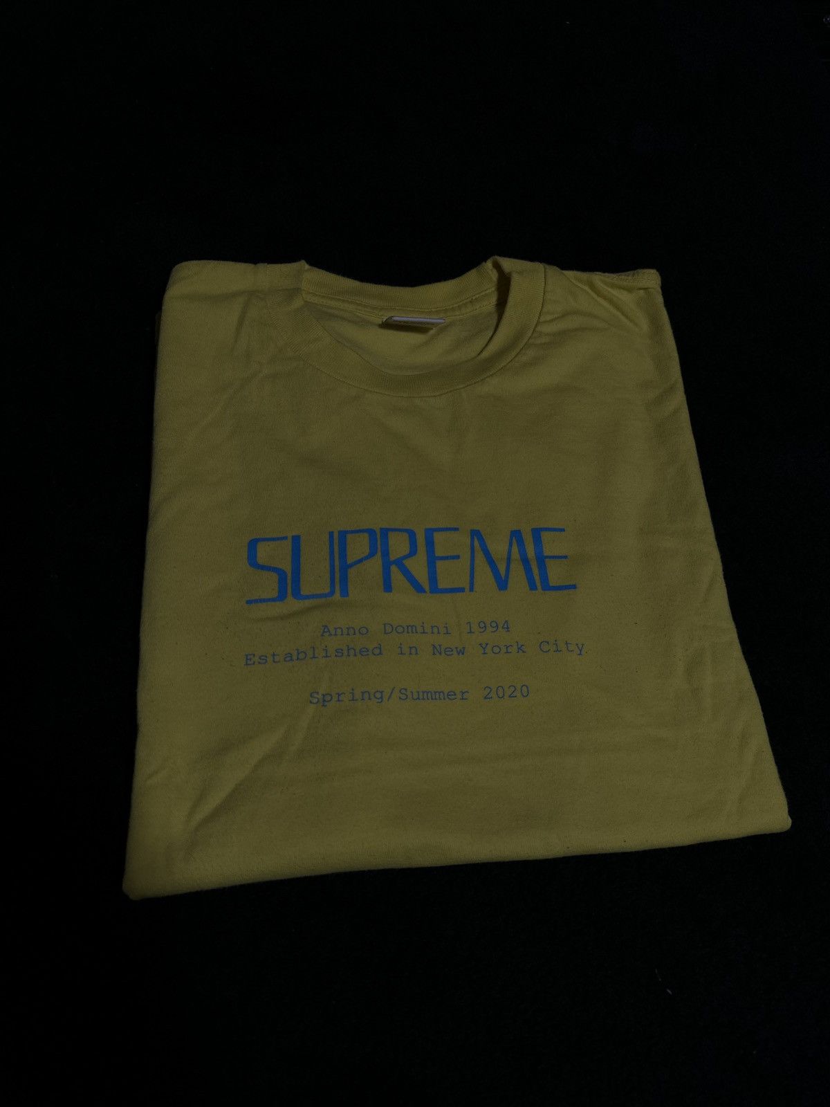 Supreme SUPREME ANNO DOMINI 1994 tee | Grailed