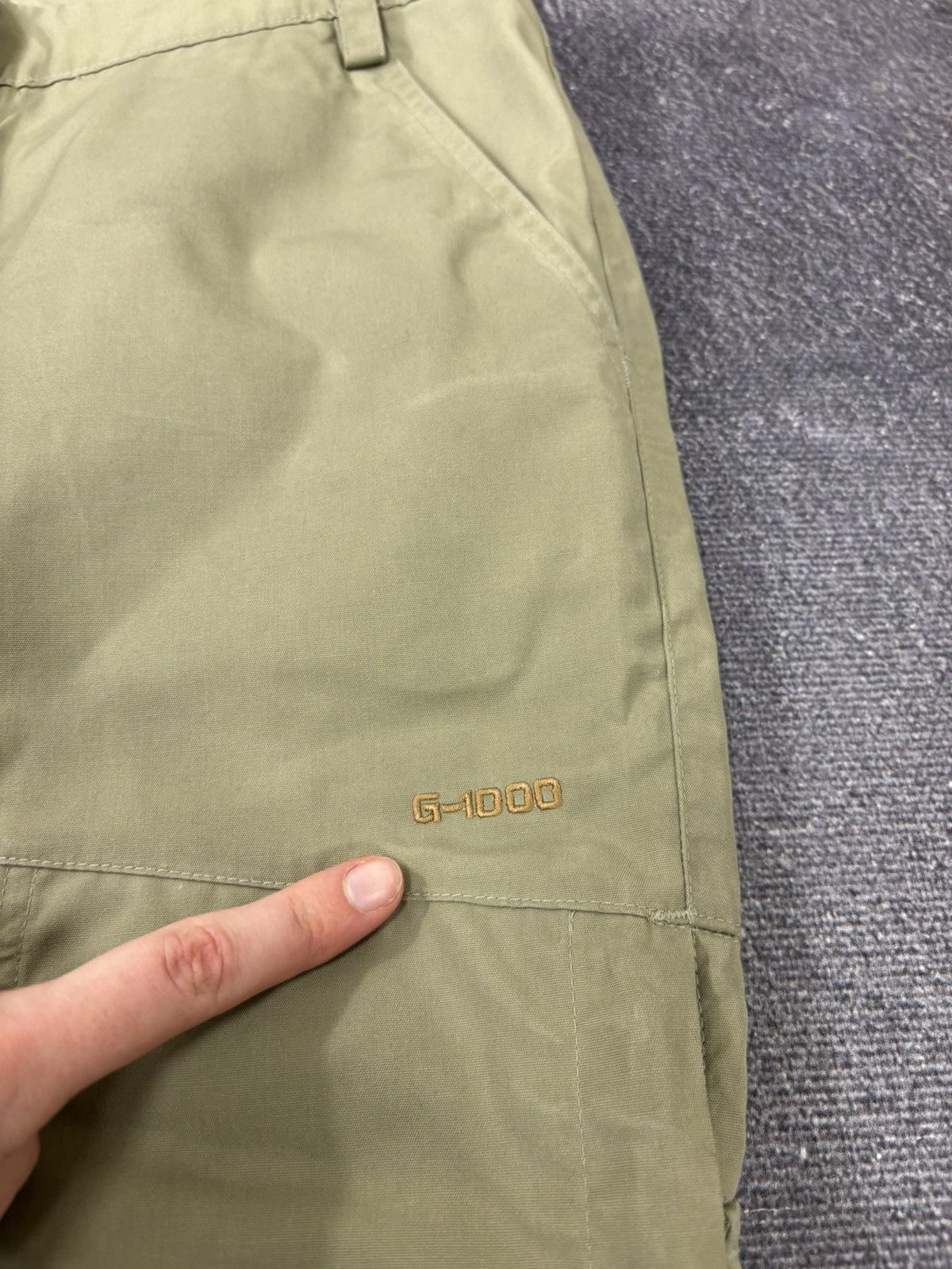 Fjallraven Fjallraven G-1000 Women’s Beige Hiking Outdoor Pants Size 34" / US 12 / IT 48 - 7 Thumbnail