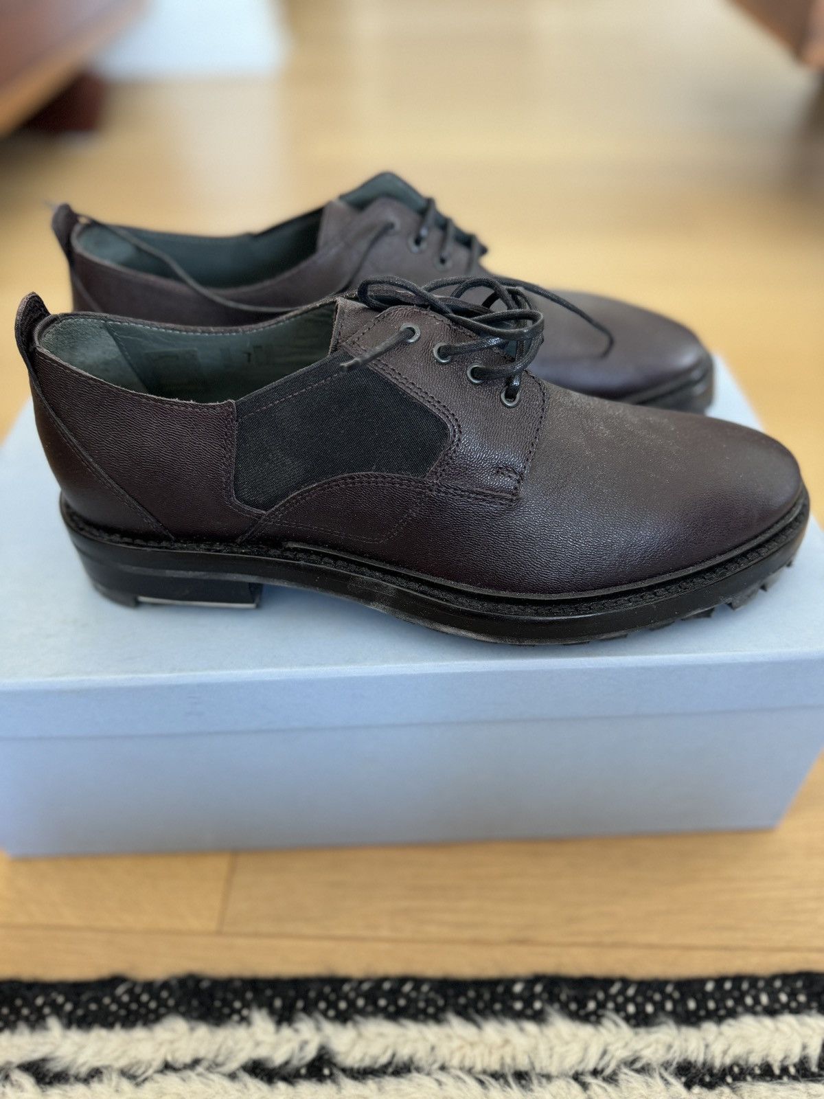 Lanvin Brown leather shoes Size US 7 / EU 40 - 1 Thumbnail