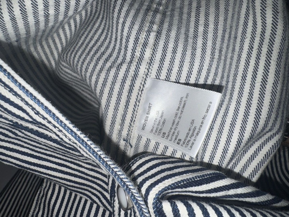 Freenote Cloth Packard Indigo Hickory Stripe 11oz shirt Size US XL / EU 56 / 4 - 6 Thumbnail