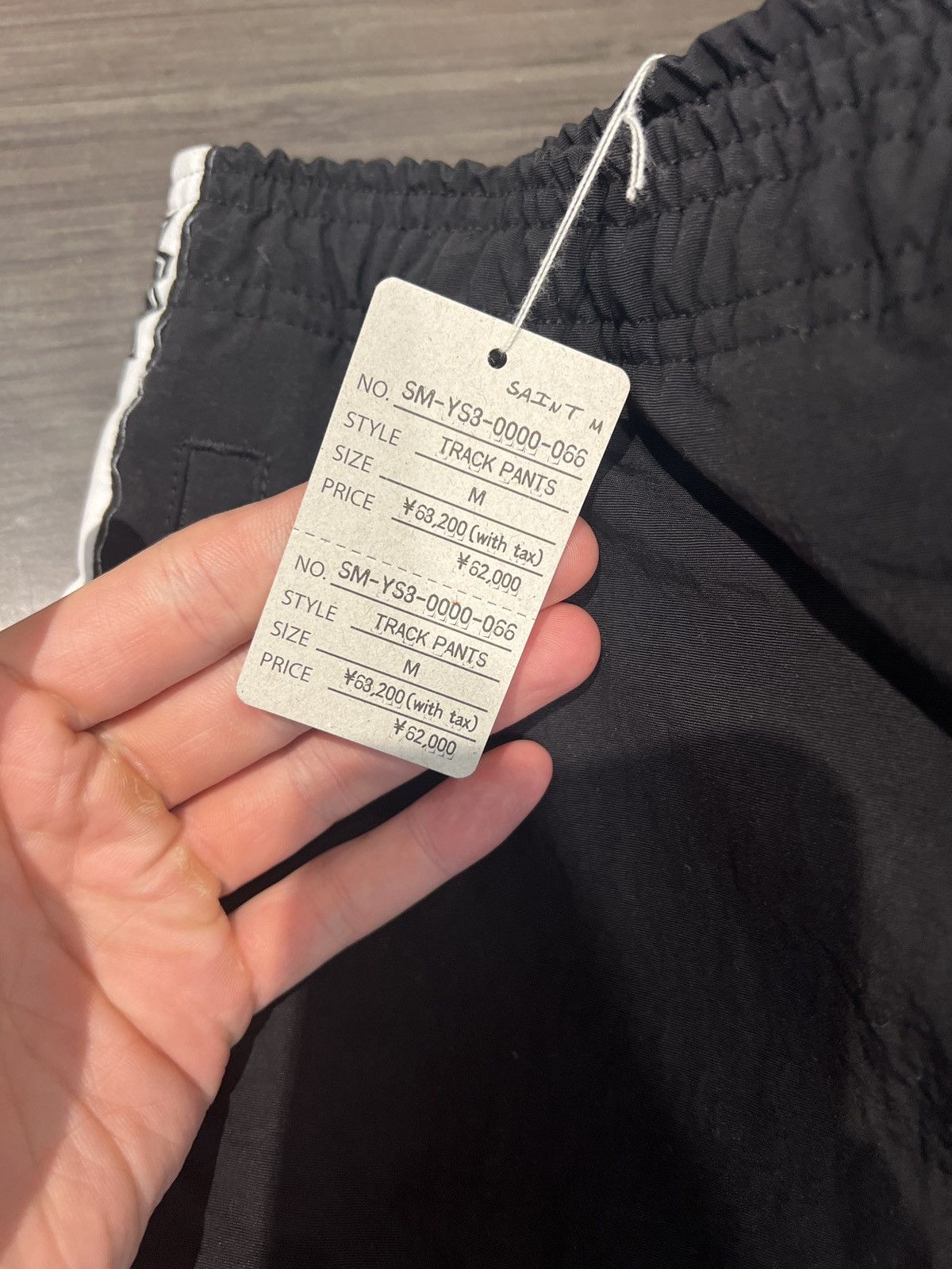 Saint Michael Saint Michael Track Pants Black Size US 33 - 3 Thumbnail