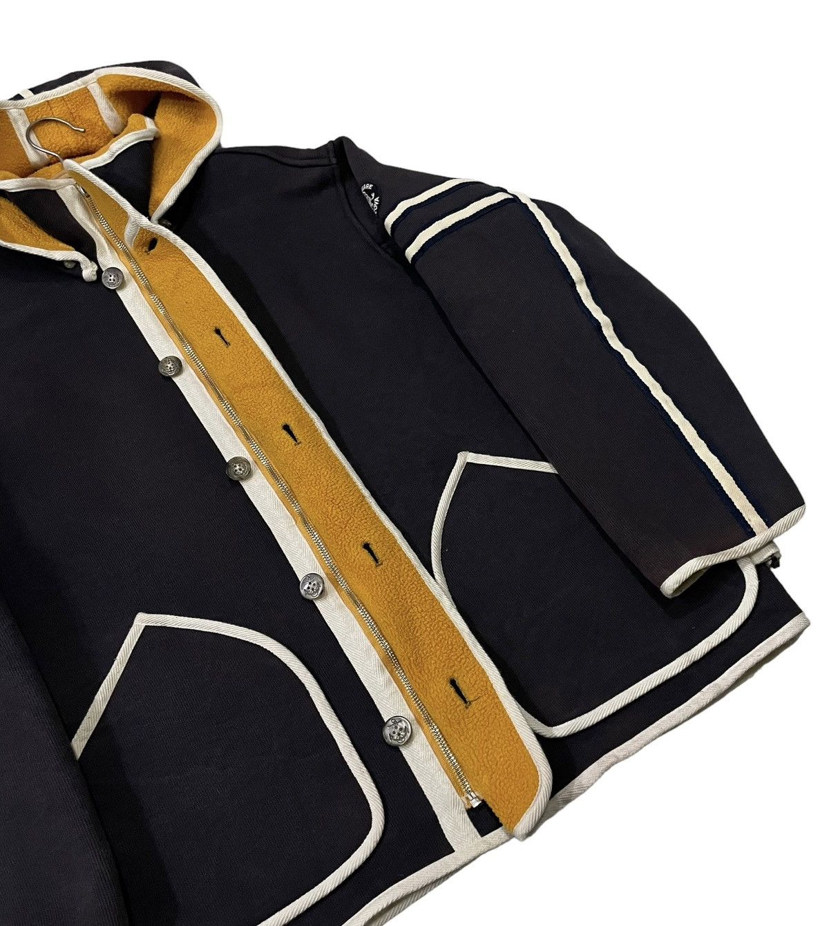 Japanese Brand Vintage Sina Cova Lupo Di Mare Military Hoodie Jacket Size US L / EU 52-54 / 3 - 20 Thumbnail