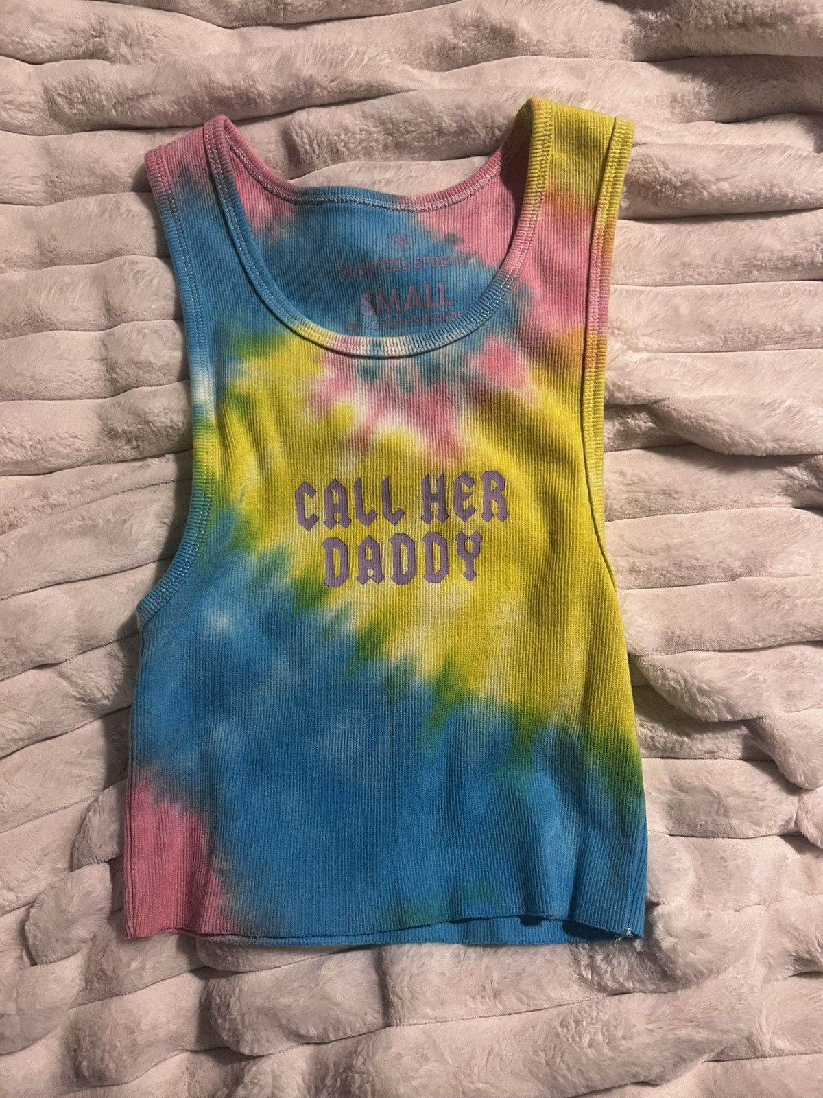 Vintage Call Her Daddy Barstool Sports tie-dye tank OG DADDY GANG Size S / US 4 / IT 40 - 10 Thumbnail