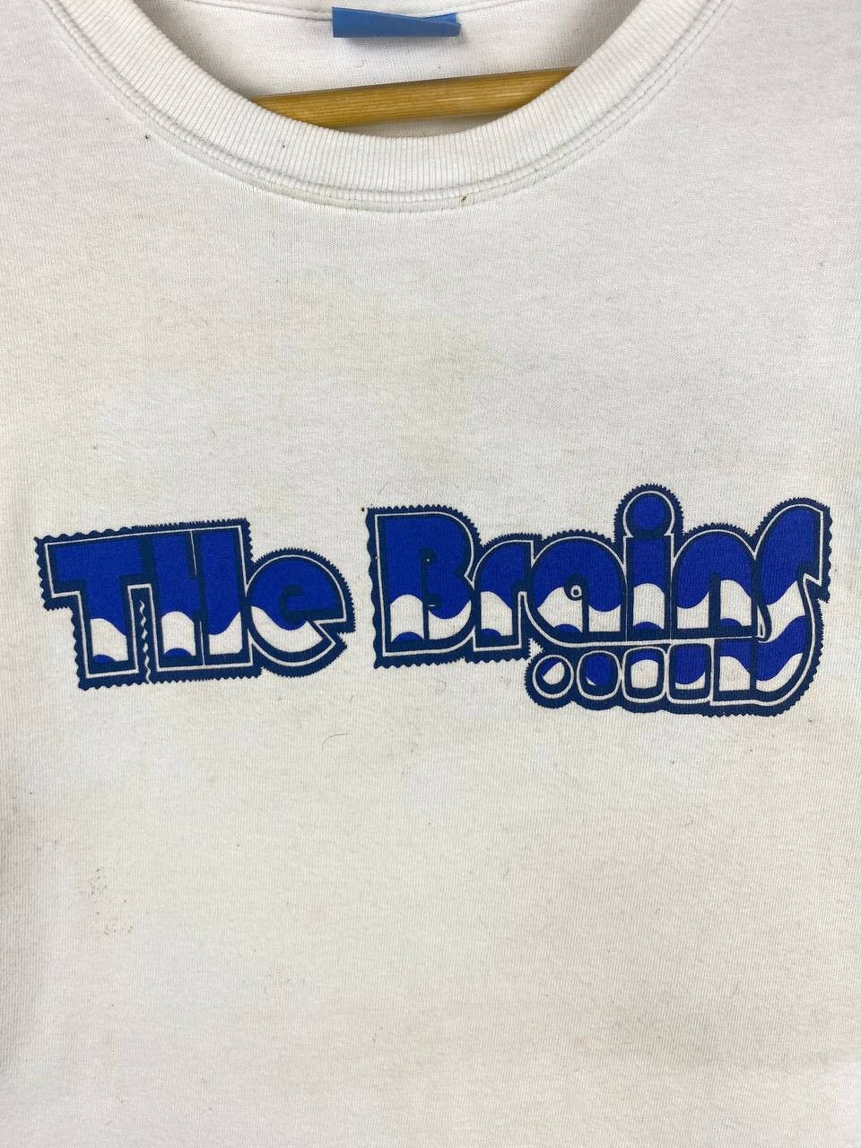 Vintage vintage the brains movie tee nice design Size US M / EU 48-50 / 2 - 2 Thumbnail