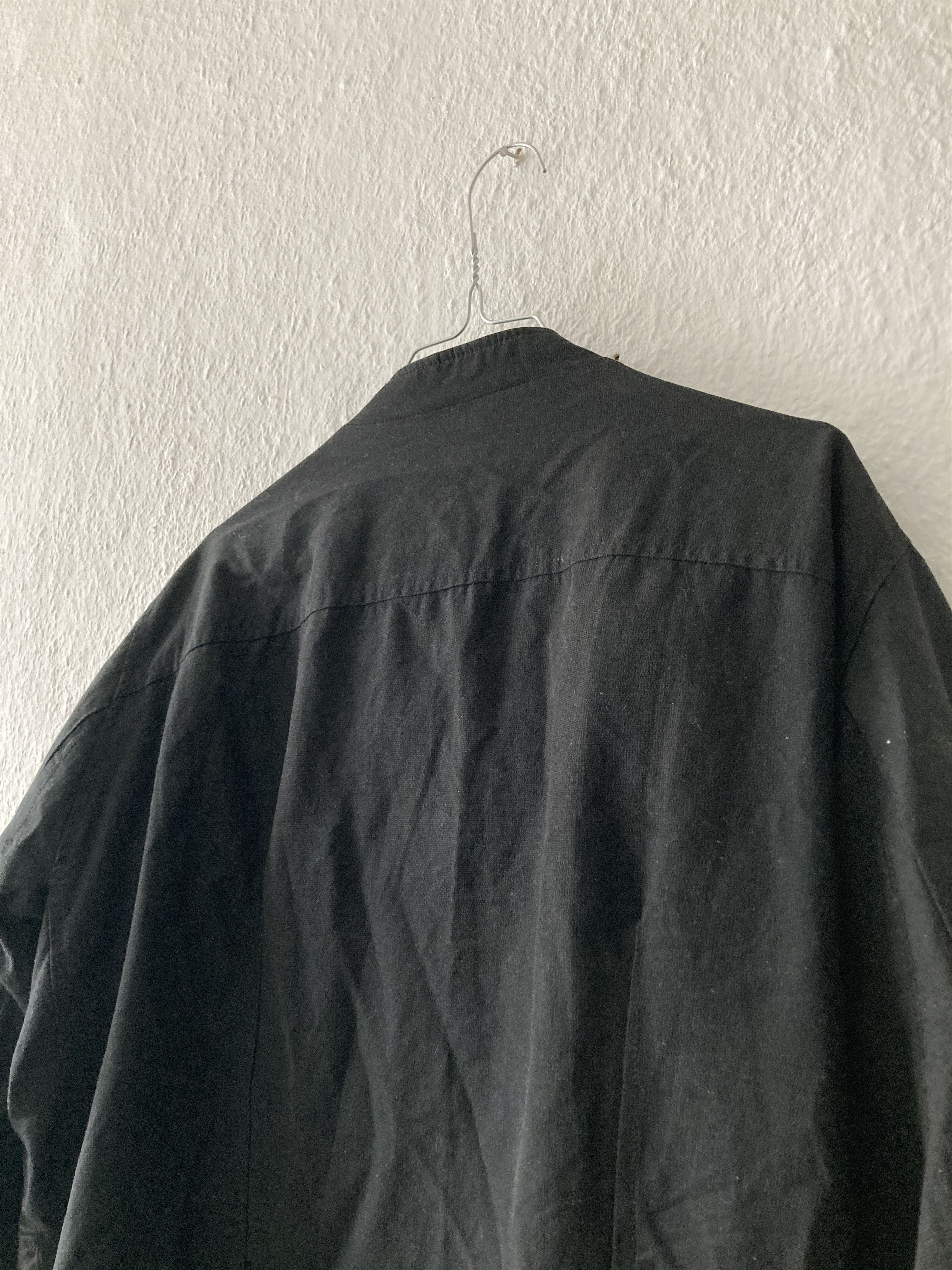 Rick Owens S/S 09 "STRUTTER" Waxed Black Berger Jacket Rick Owens XL Size US XL / EU 56 / 4 - 14 Thumbnail