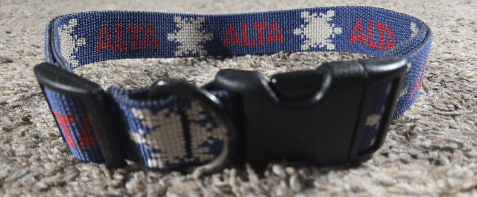 Designer Alta Red, White And Blue Snowflake Dog Collar For XXL Dogs Size ONE SIZE - 3 Thumbnail
