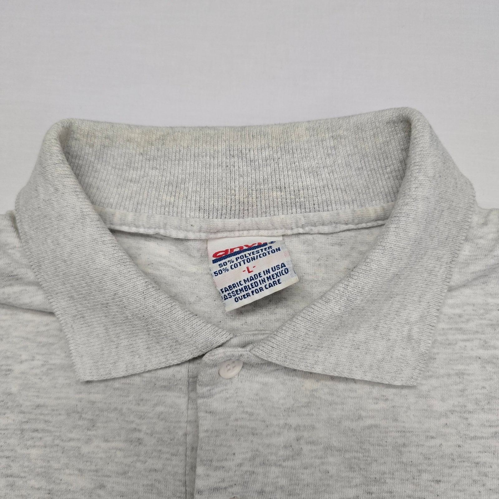Harley Davidson × Vintage Vintage Harley Davidson Polo Police Motors Gray L Shirt 90s Size US L / EU 52-54 / 3 - 6 Thumbnail