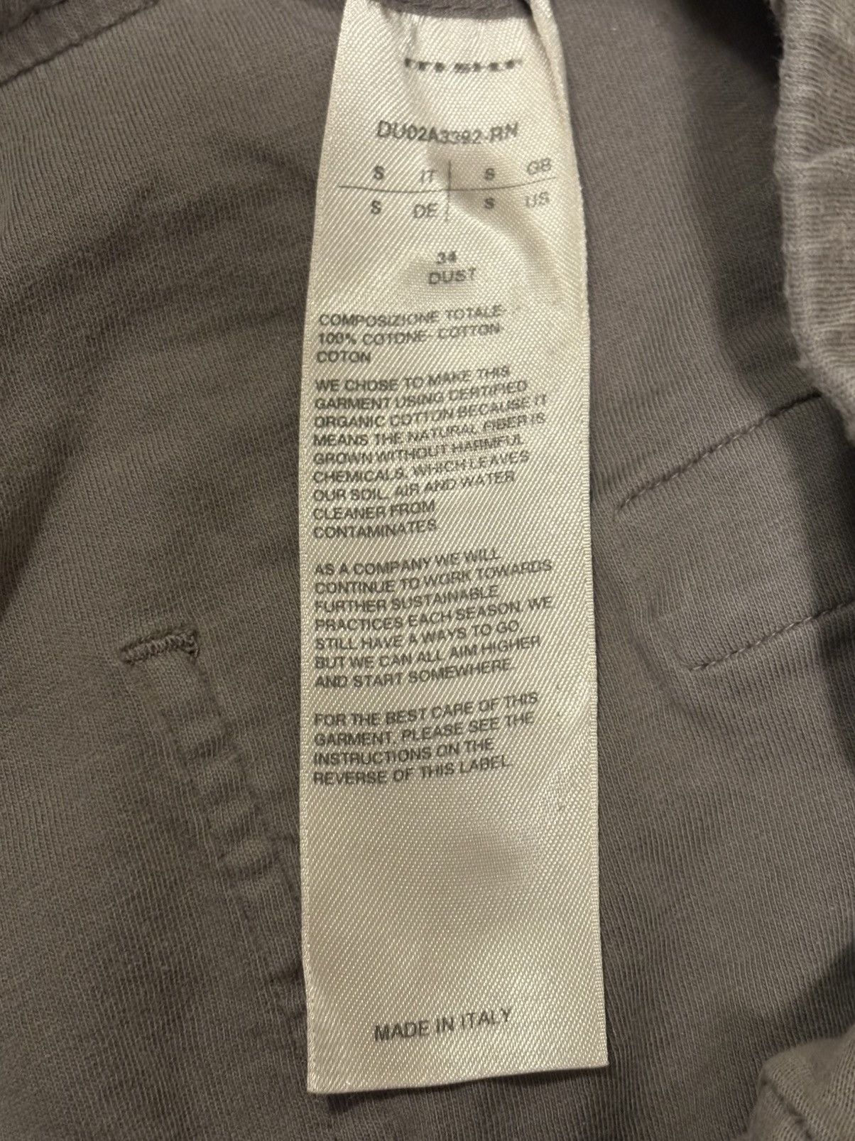 Rick Owens Drkshdw Berlin Lounge Pants Size US 32 / EU 48 - 4 Thumbnail