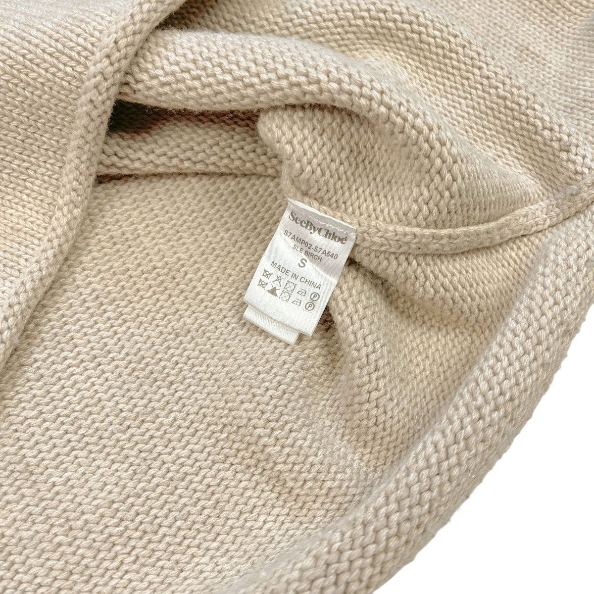 Chloe × See by Chloe See By Chloé Sle Birch Tie Sleeve Knit Sweater Size S / US 4 / IT 40 - 6 Thumbnail