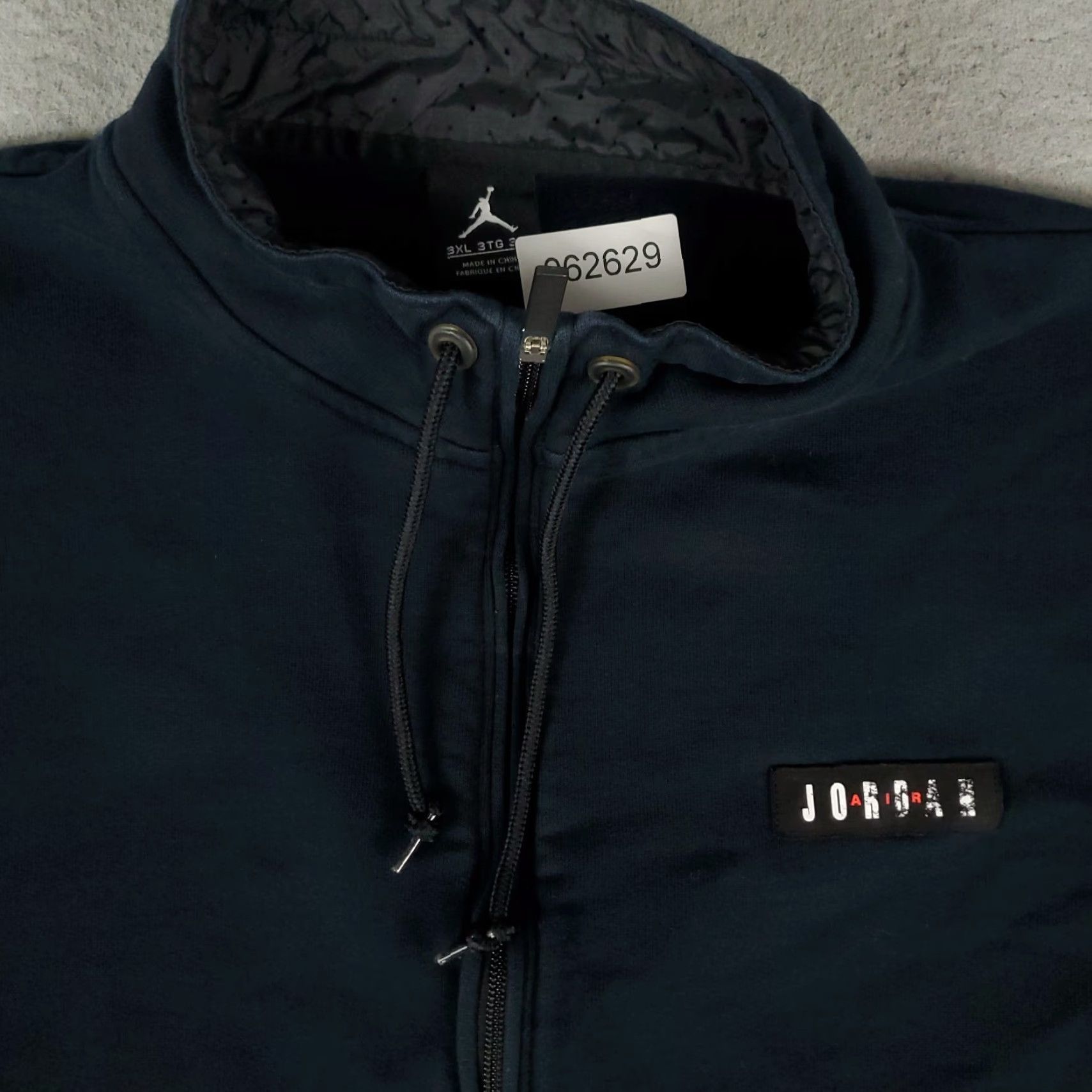 Jordan Brand Jordan Jacket Mens 3XL Black Jumpman Logo Full Zip Up Track Jacket Size US XXL / EU 58 / 5 - 2 Thumbnail