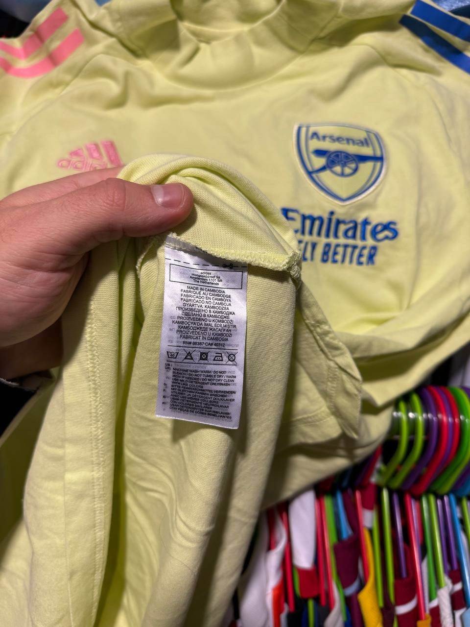 Adidas × Vintage Vintage Arsenal 2020 Pre Match Training Jersey Small Size US S / EU 44-46 / 1 - 14 Thumbnail