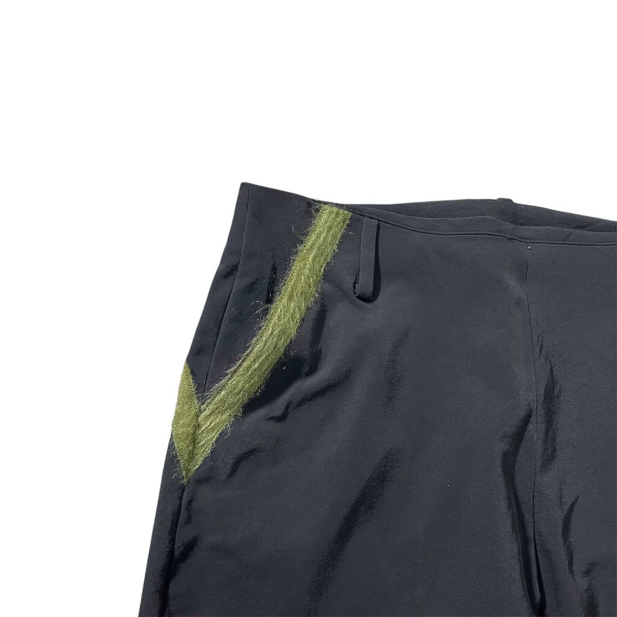 Japanese Brand SueUndercover - Sample Nylon Pant With Green Stripe Size US 29 - 3 Thumbnail